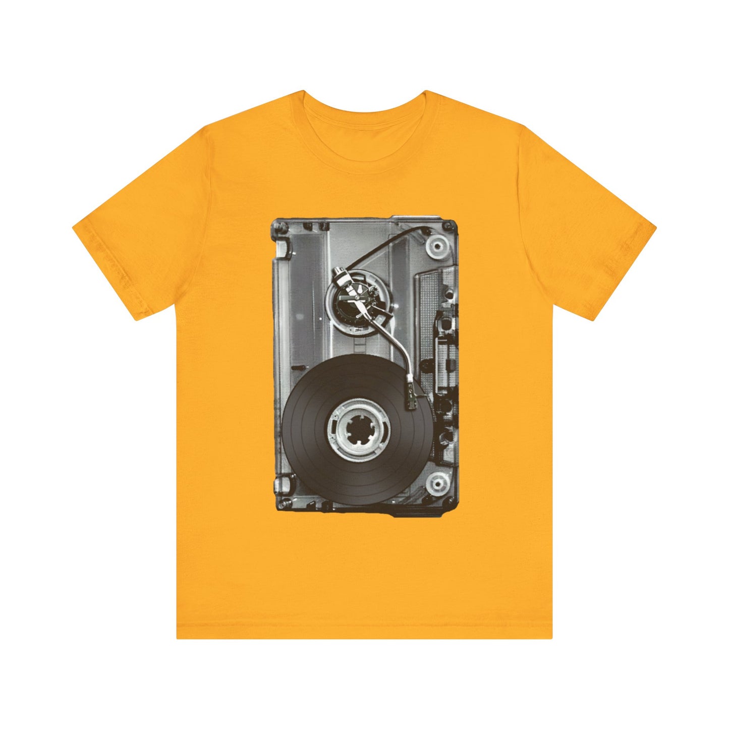 Old School Music/Tape: Unisex Jersey Short Sleeve Tee