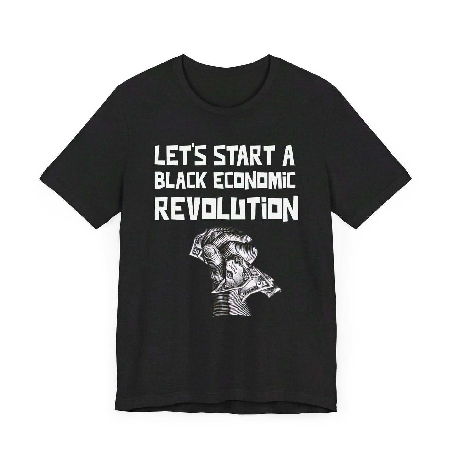 Black Economic Revolution: Unisex Jersey Short Sleeve Tee