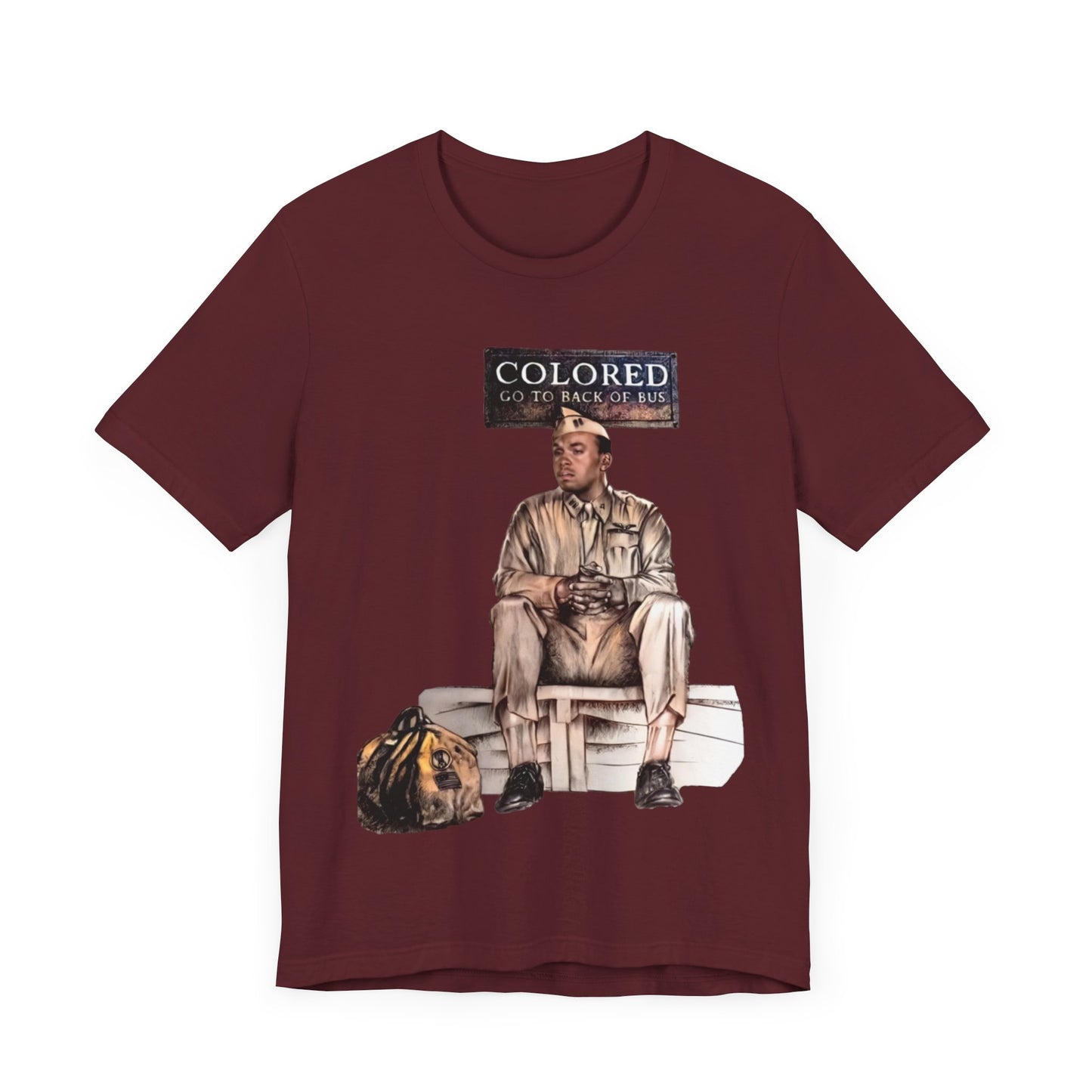 Black Veterans: Unisex Jersey Short Sleeve Tee