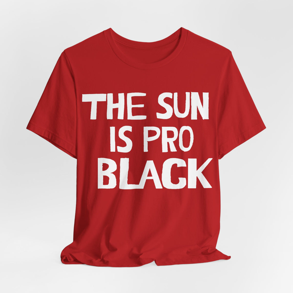 Pro Black: Unisex Jersey Short Sleeve Tee