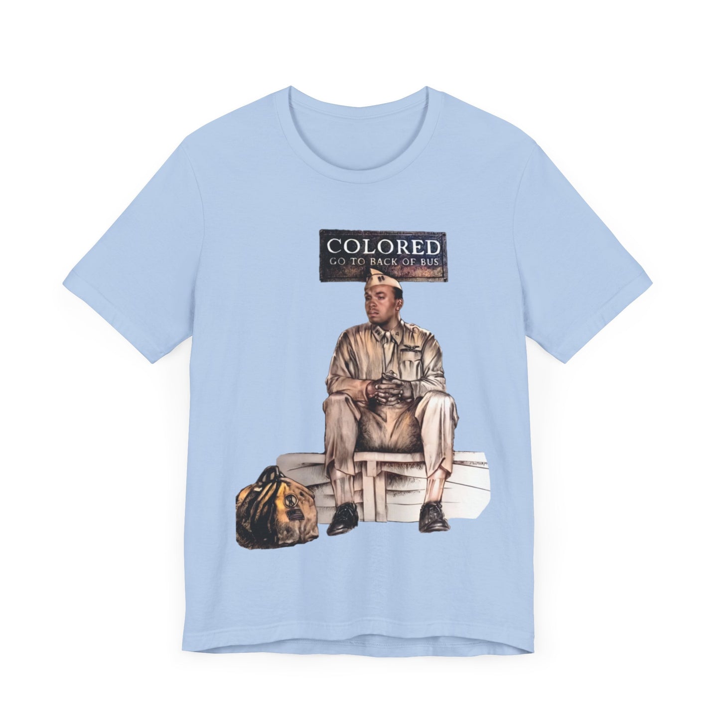 Black Veterans: Unisex Jersey Short Sleeve Tee