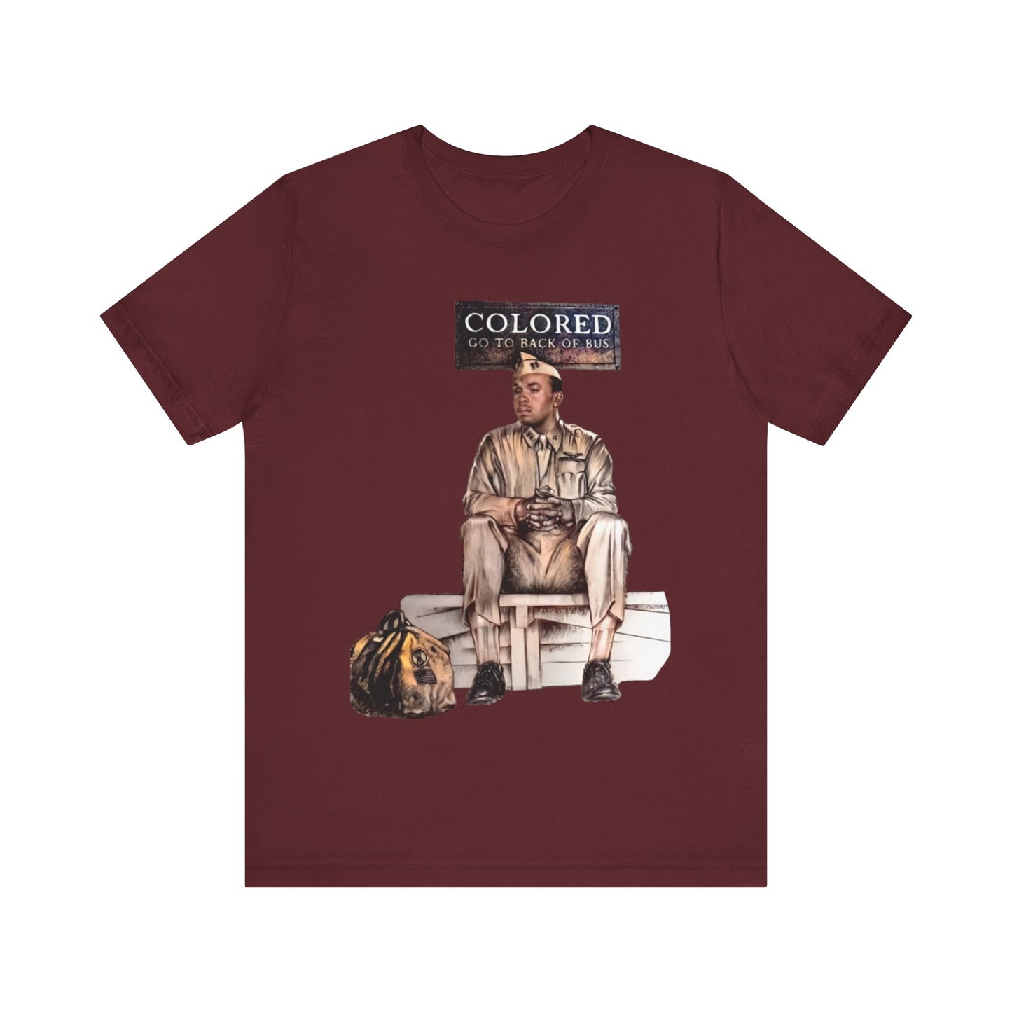 Black Veterans: Unisex Jersey Short Sleeve Tee