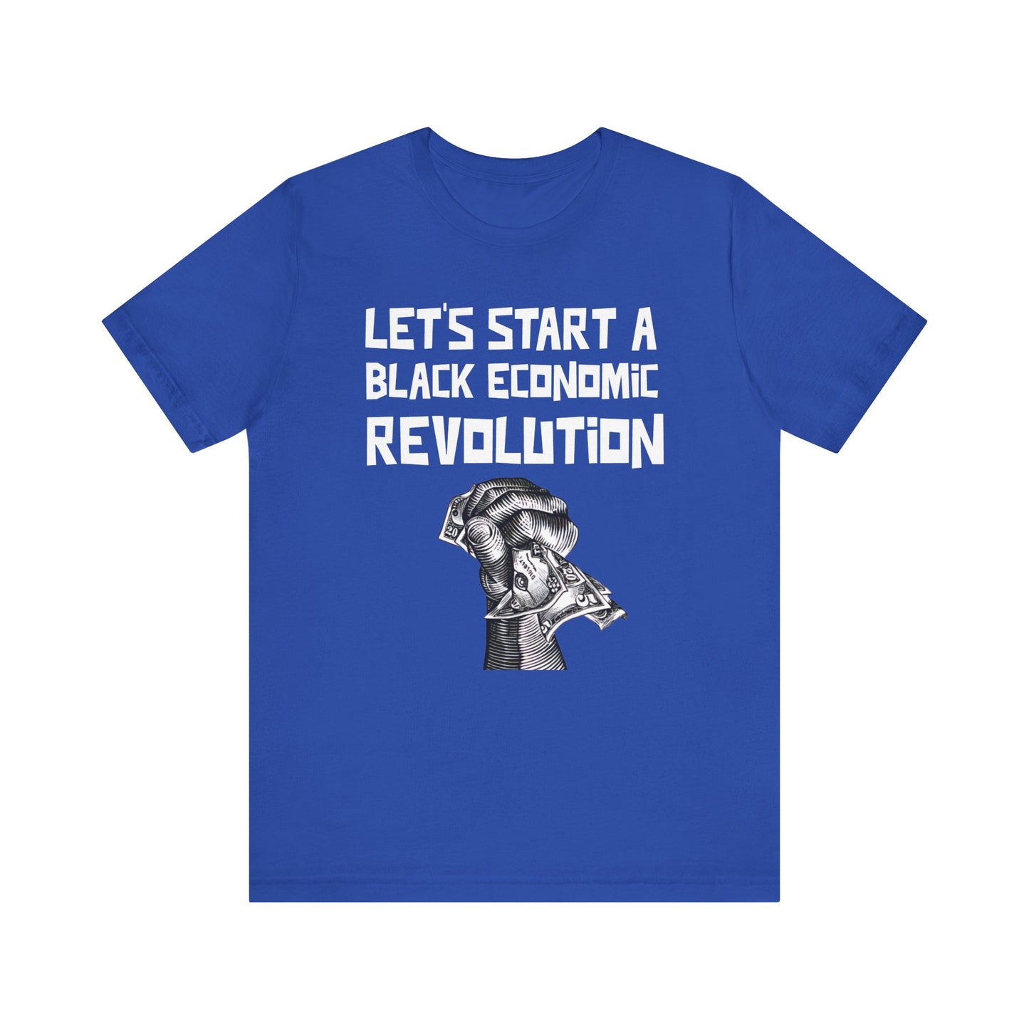 Black Economic Revolution: Unisex Jersey Short Sleeve Tee