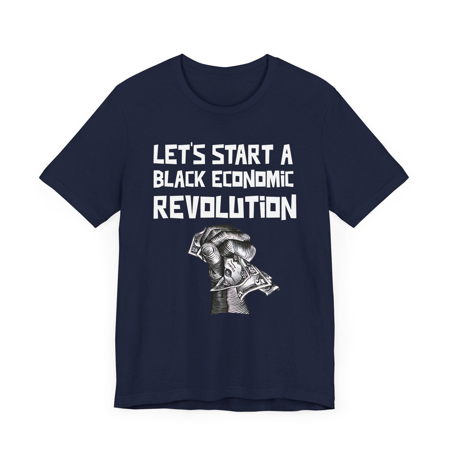 Black Economic Revolution: Unisex Jersey Short Sleeve Tee