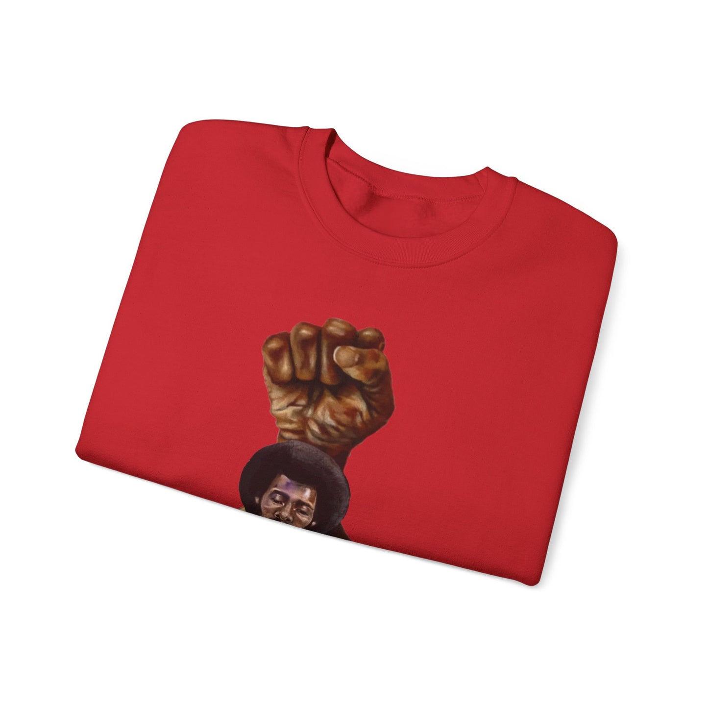 Afro Power: Crewneck Sweatshirt - Unisex Heavy Blend