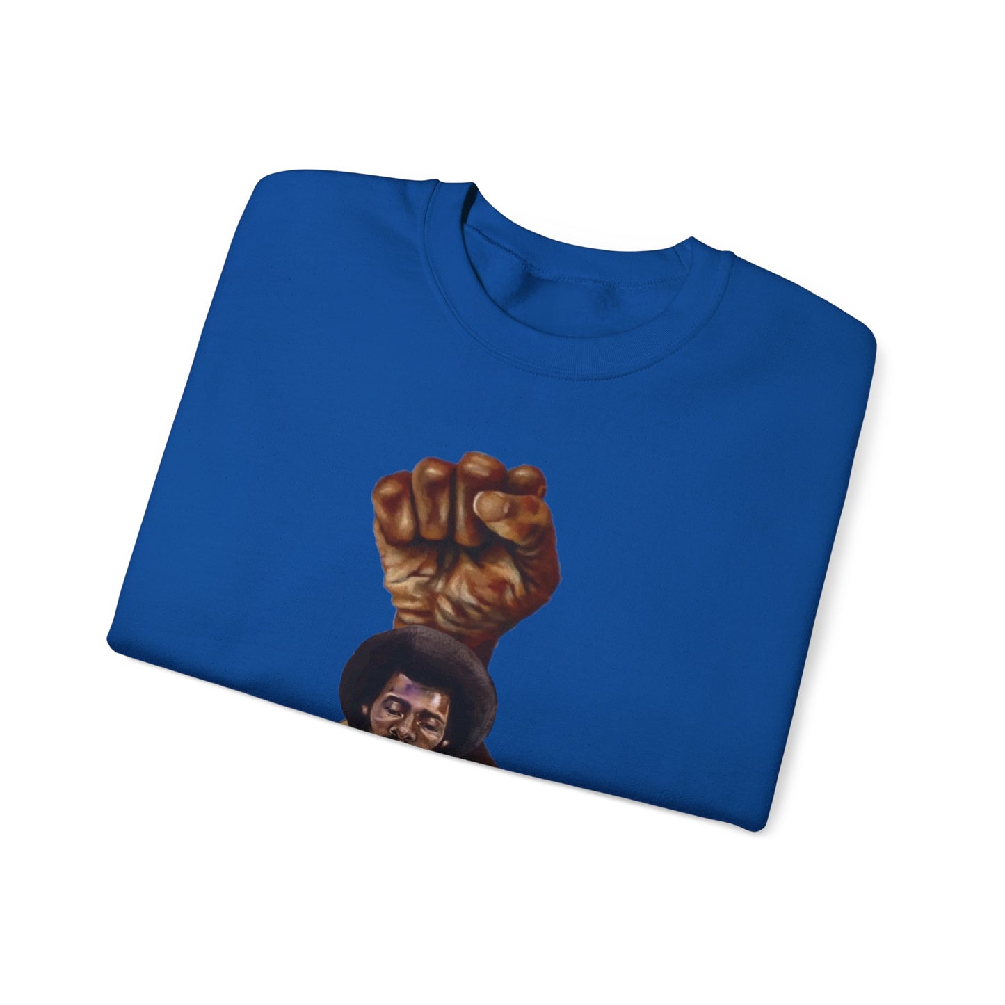 Afro Power: Crewneck Sweatshirt - Unisex Heavy Blend