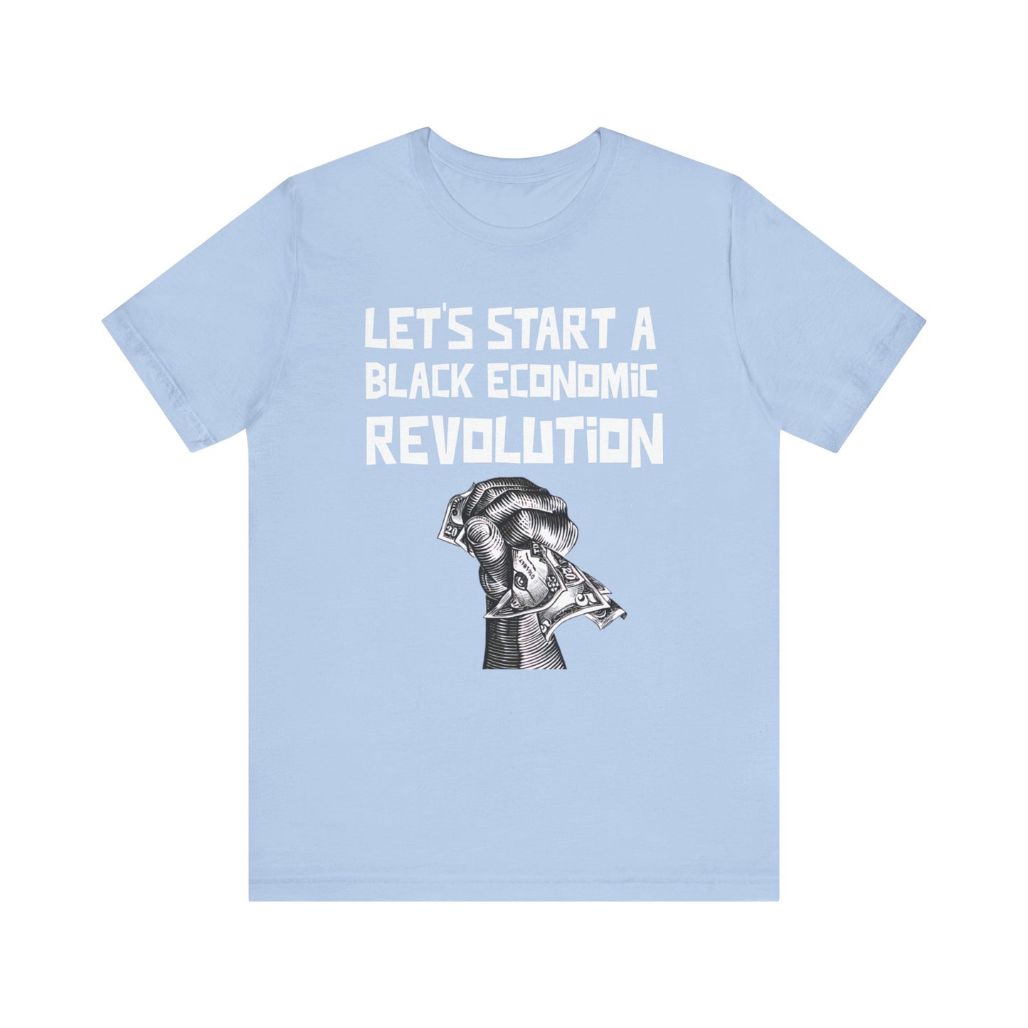 Black Economic Revolution: Unisex Jersey Short Sleeve Tee
