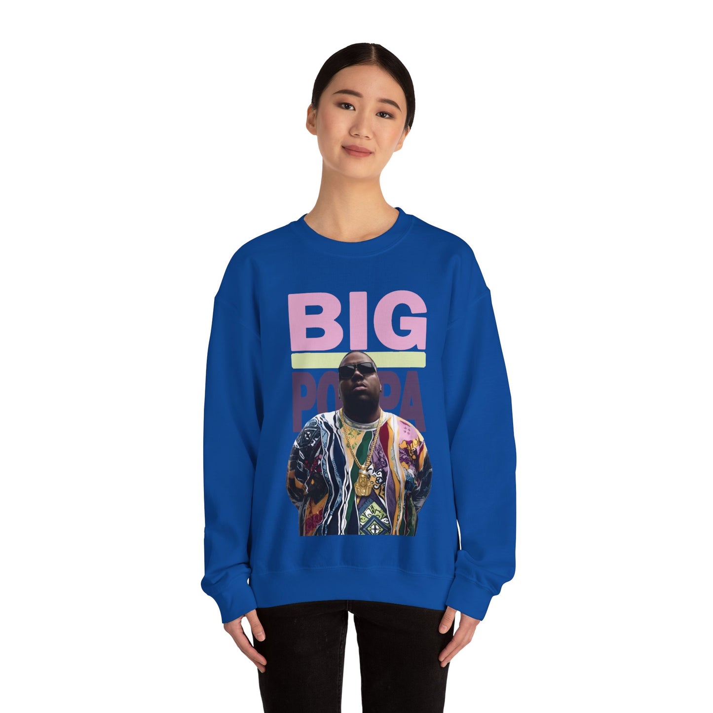 Big Poppa: Unisex Crewneck Sweatshirt
