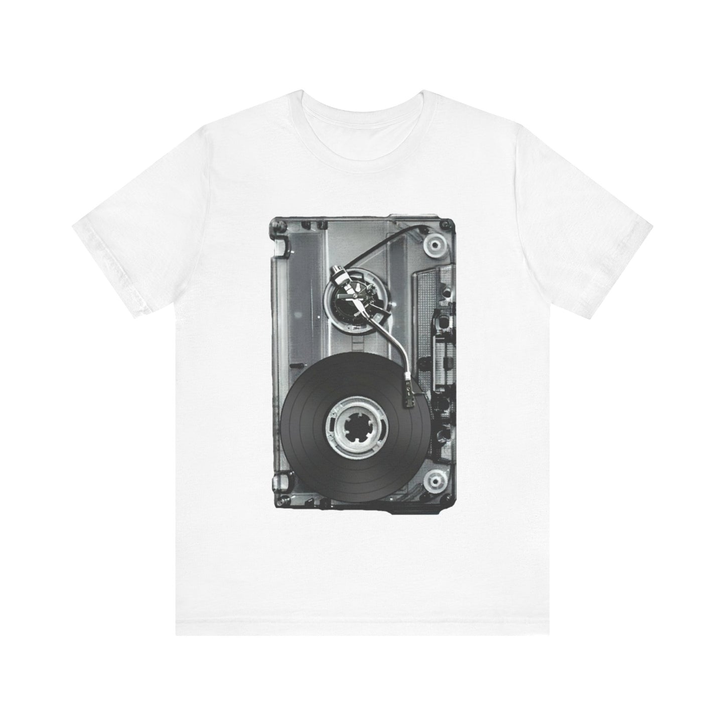 Old School Music/Tape: Unisex Jersey Short Sleeve Tee