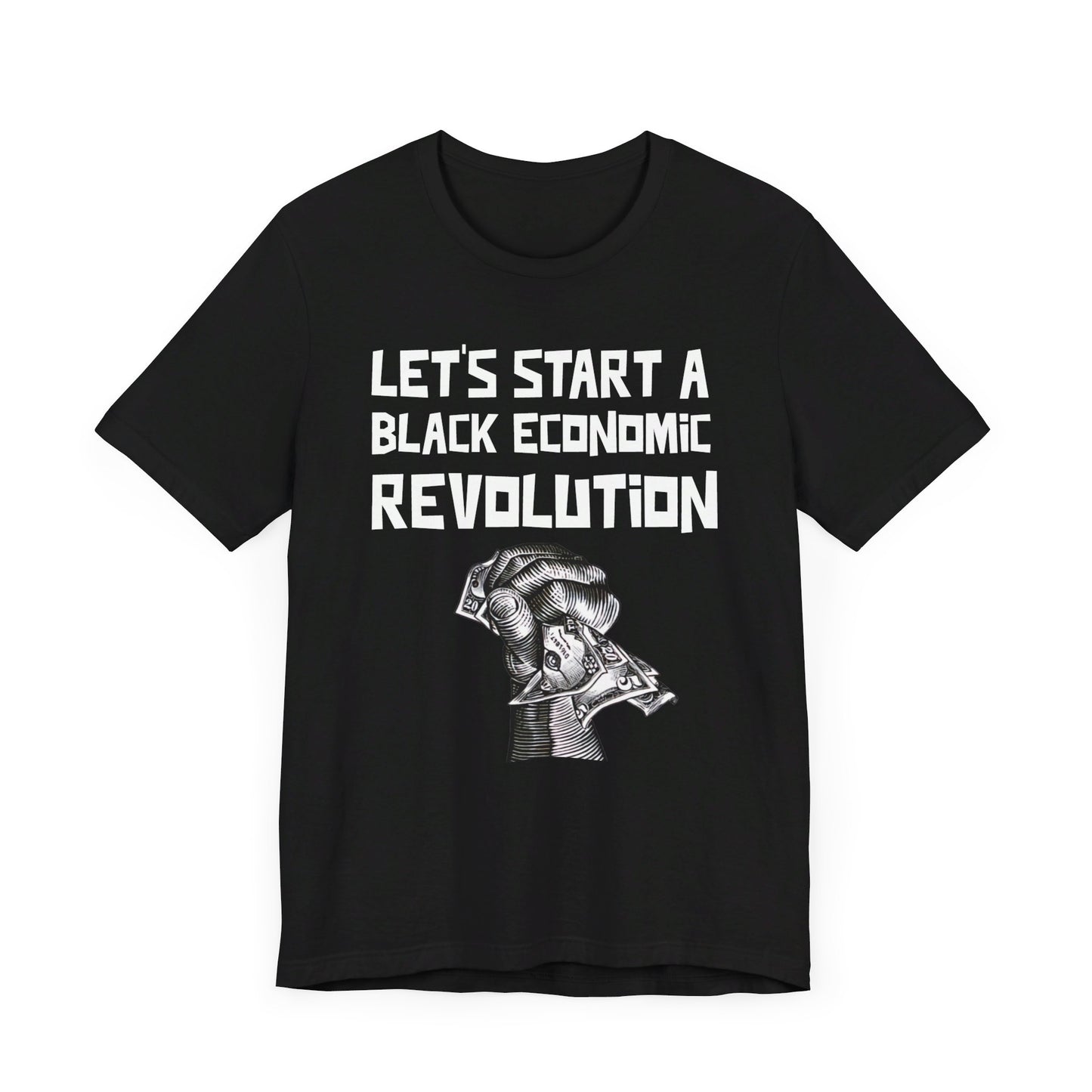 Black Economic Revolution: Unisex Jersey Short Sleeve Tee