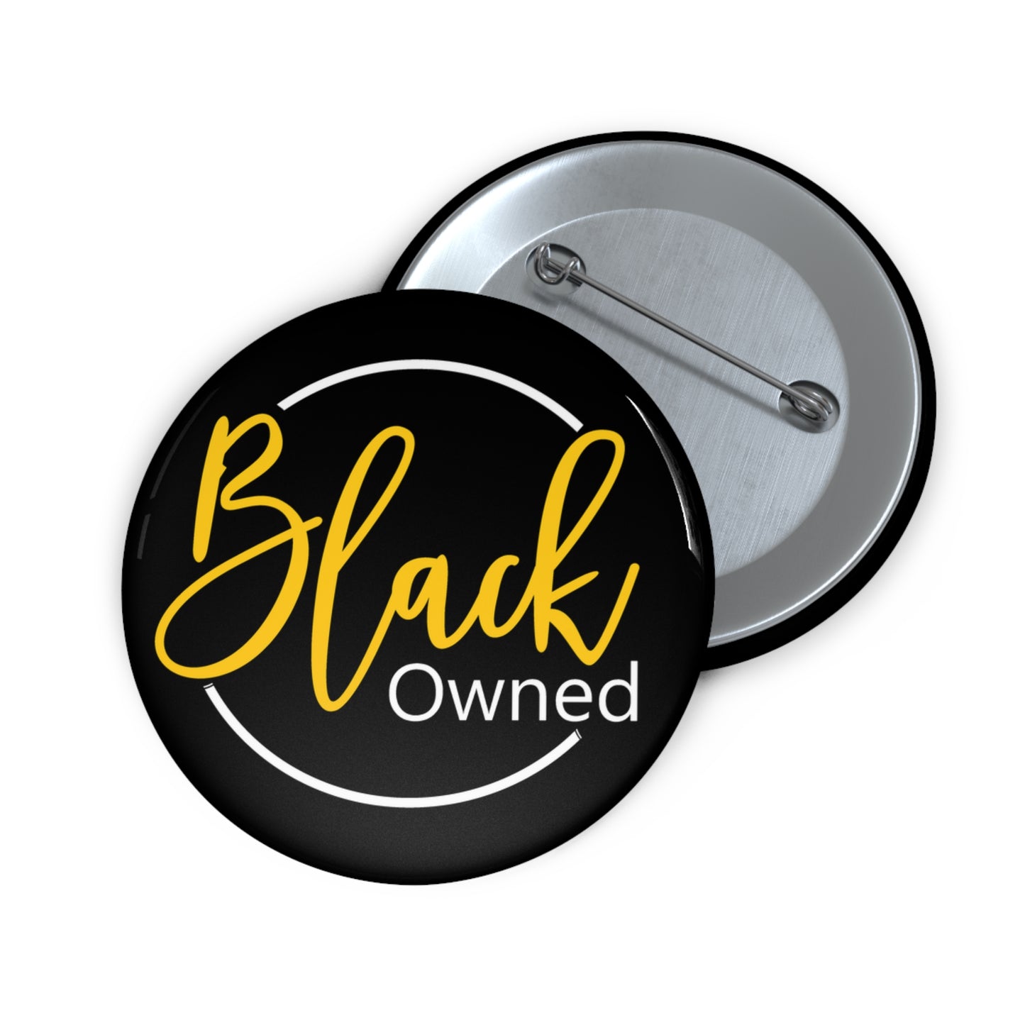 Black Owned: Custom Buttons