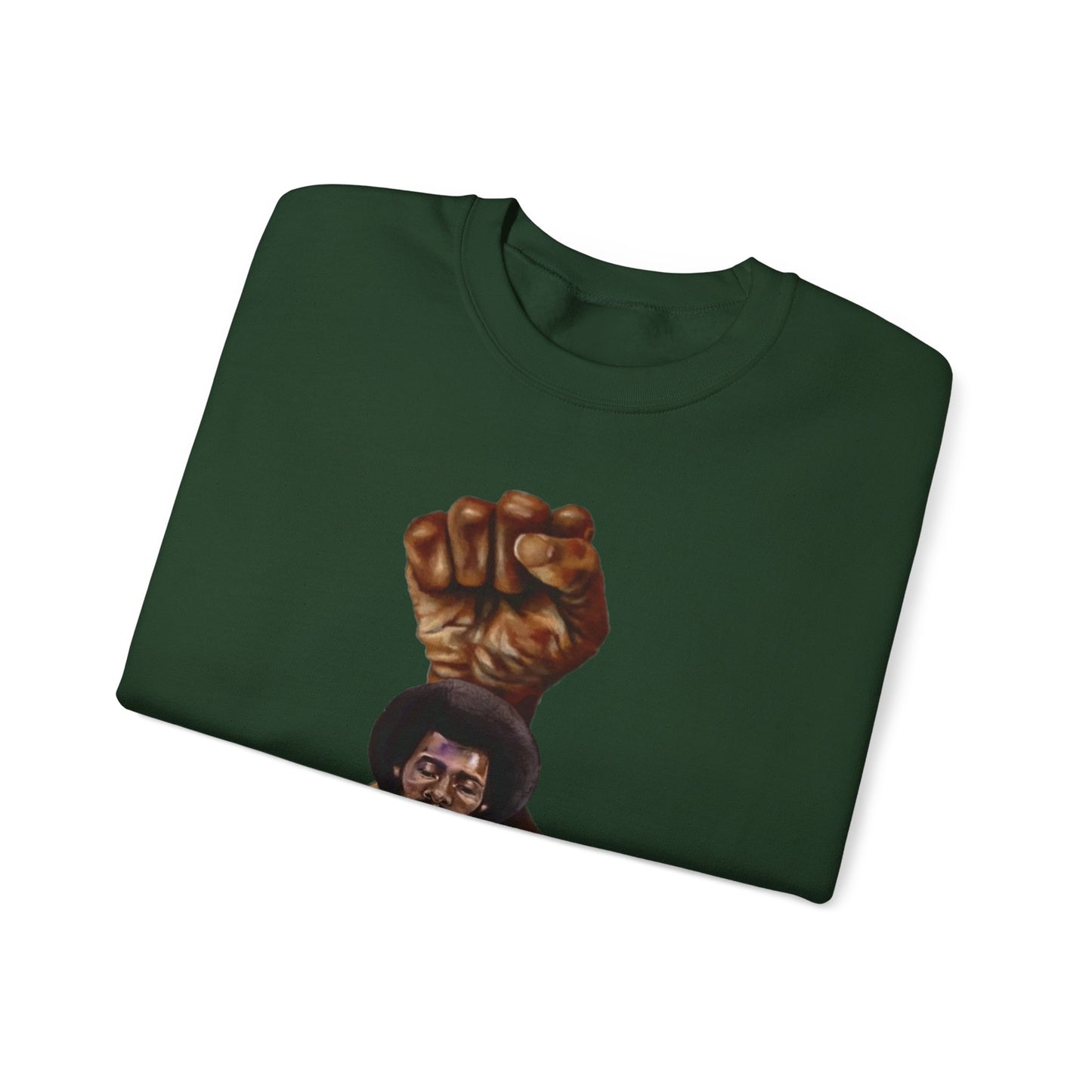 Afro Power: Crewneck Sweatshirt - Unisex Heavy Blend
