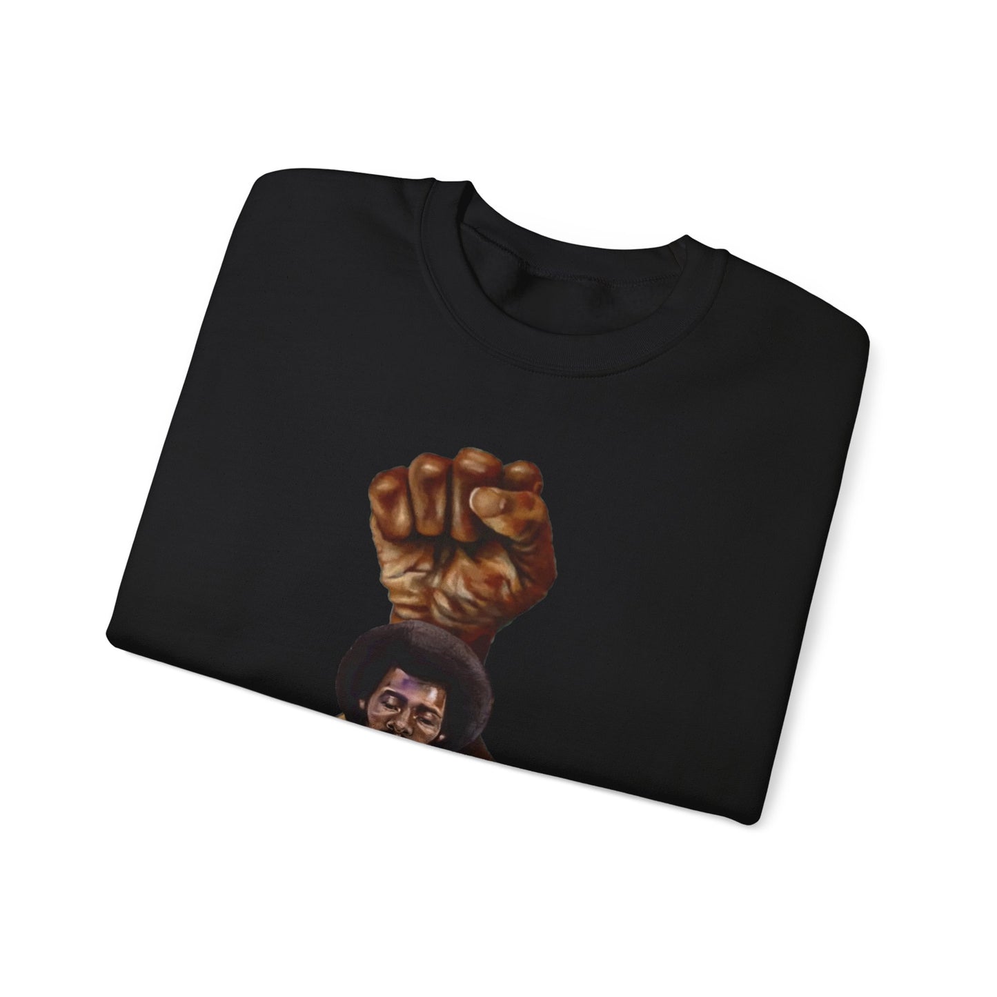 Afro Power: Crewneck Sweatshirt - Unisex Heavy Blend