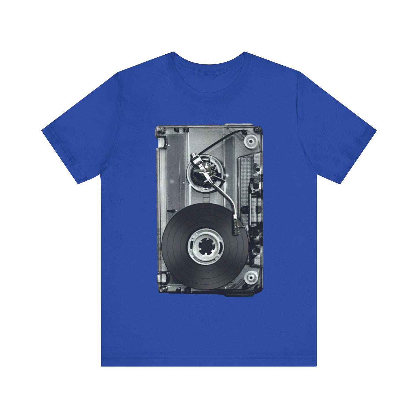 Old School Music/Tape: Unisex Jersey Short Sleeve Tee