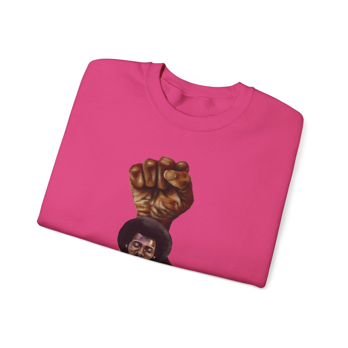 Afro Power: Crewneck Sweatshirt - Unisex Heavy Blend