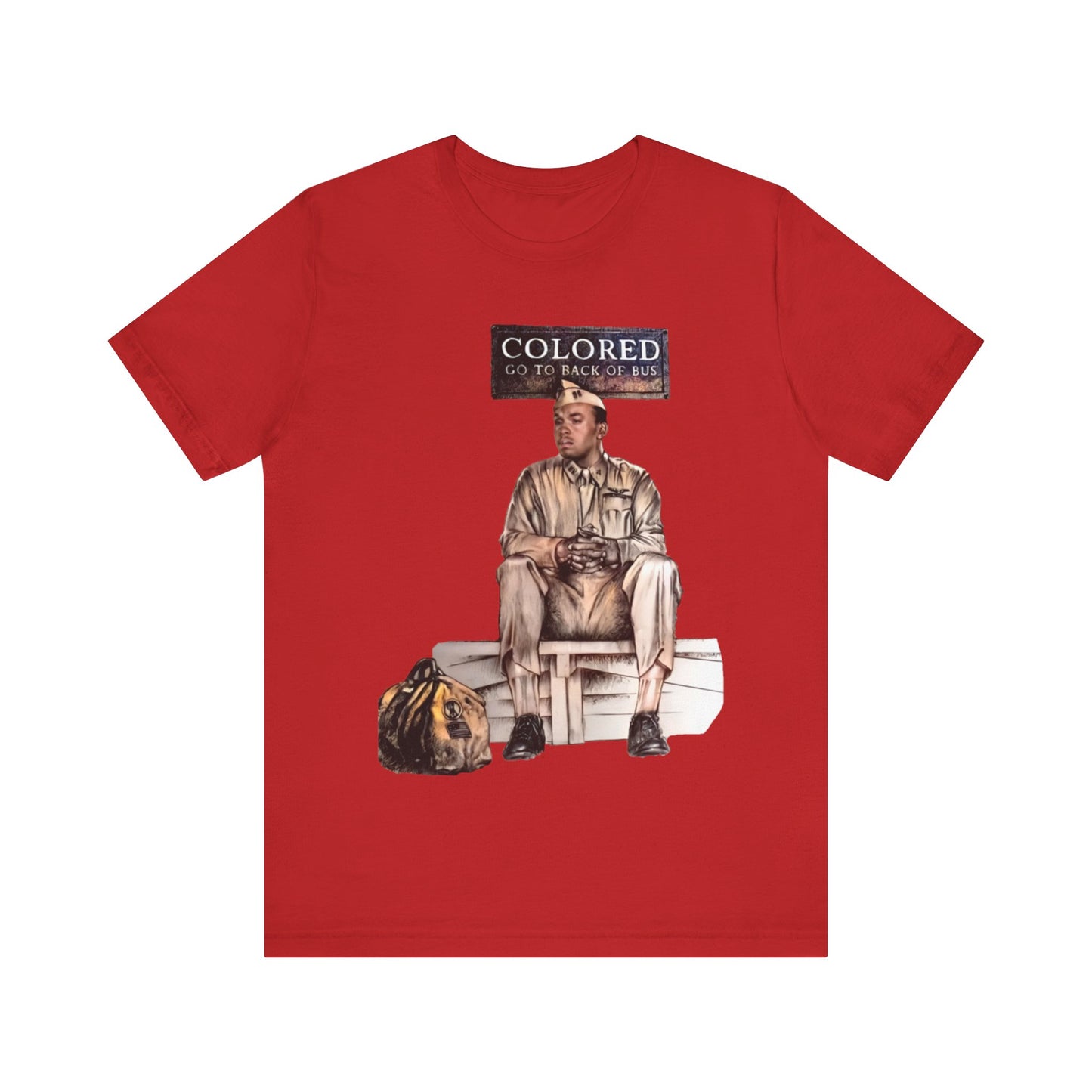 Black Veterans: Unisex Jersey Short Sleeve Tee