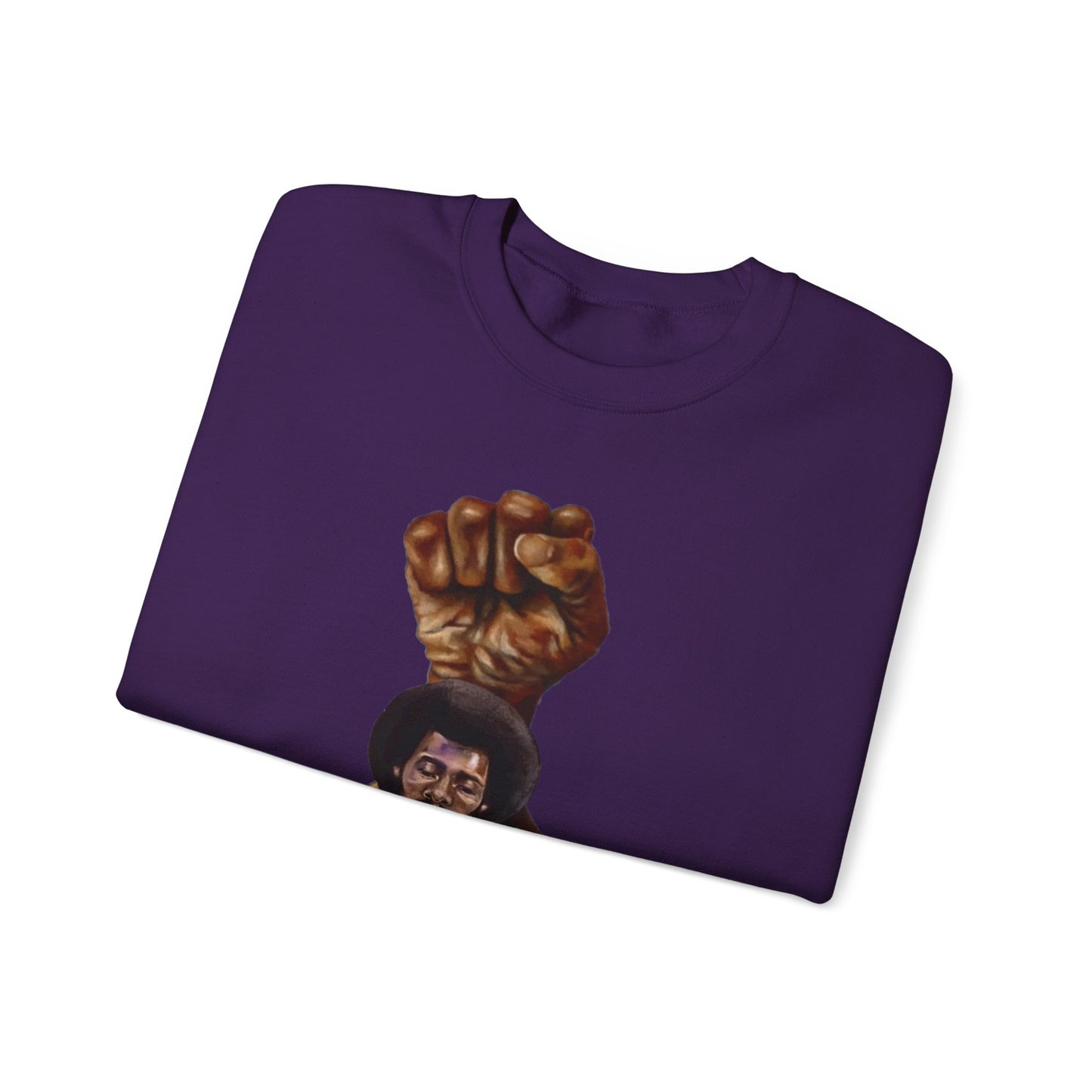 Afro Power: Crewneck Sweatshirt - Unisex Heavy Blend