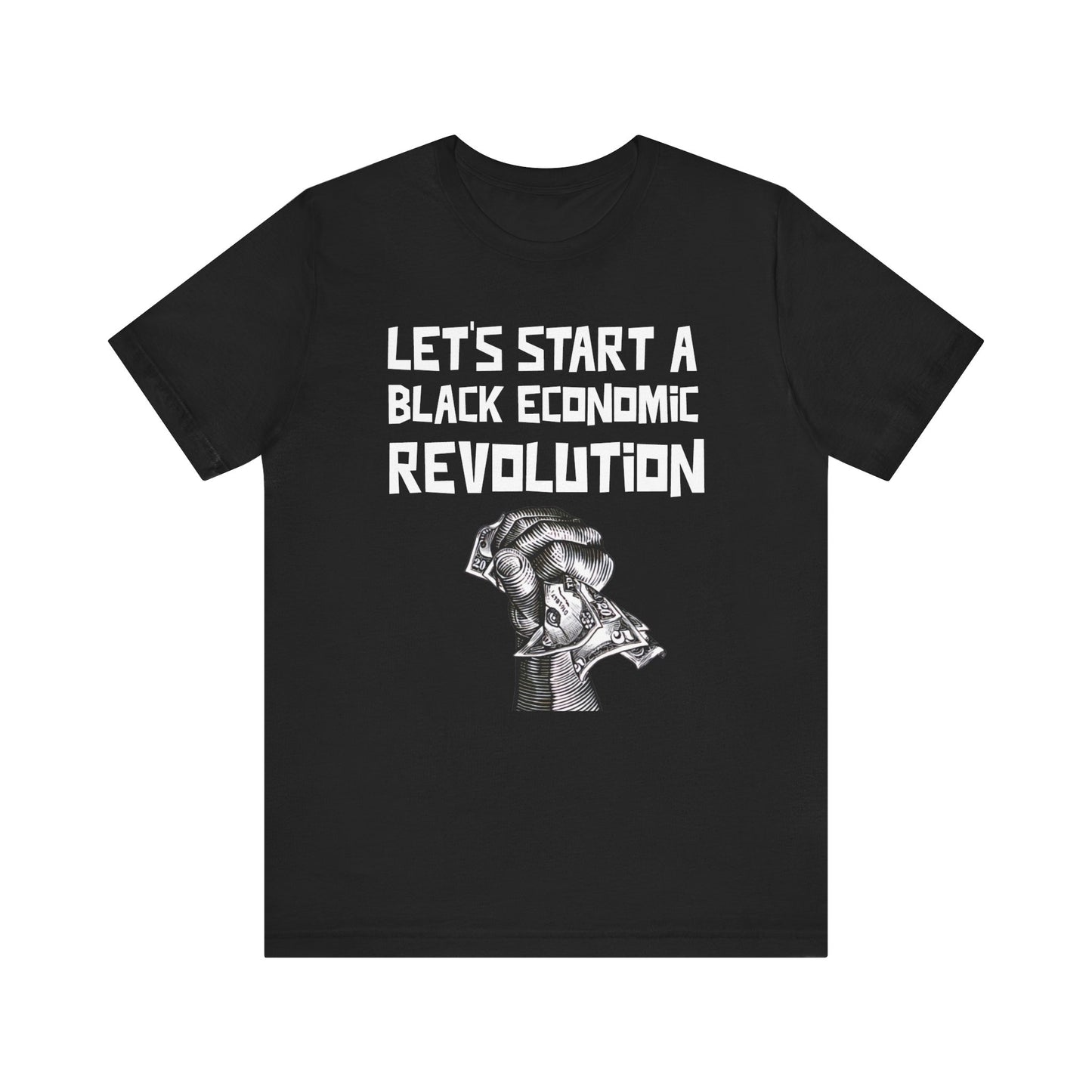 Black Economic Revolution: Unisex Jersey Short Sleeve Tee