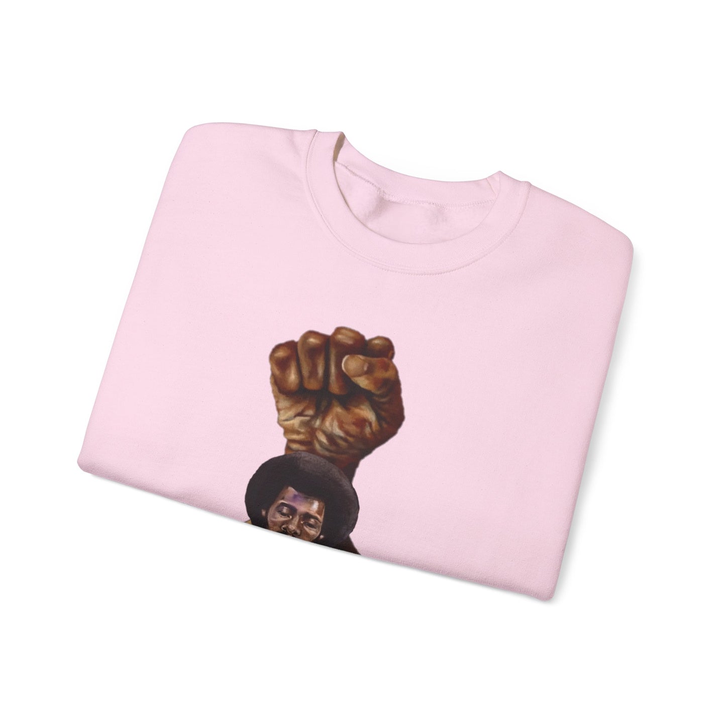 Afro Power: Crewneck Sweatshirt - Unisex Heavy Blend