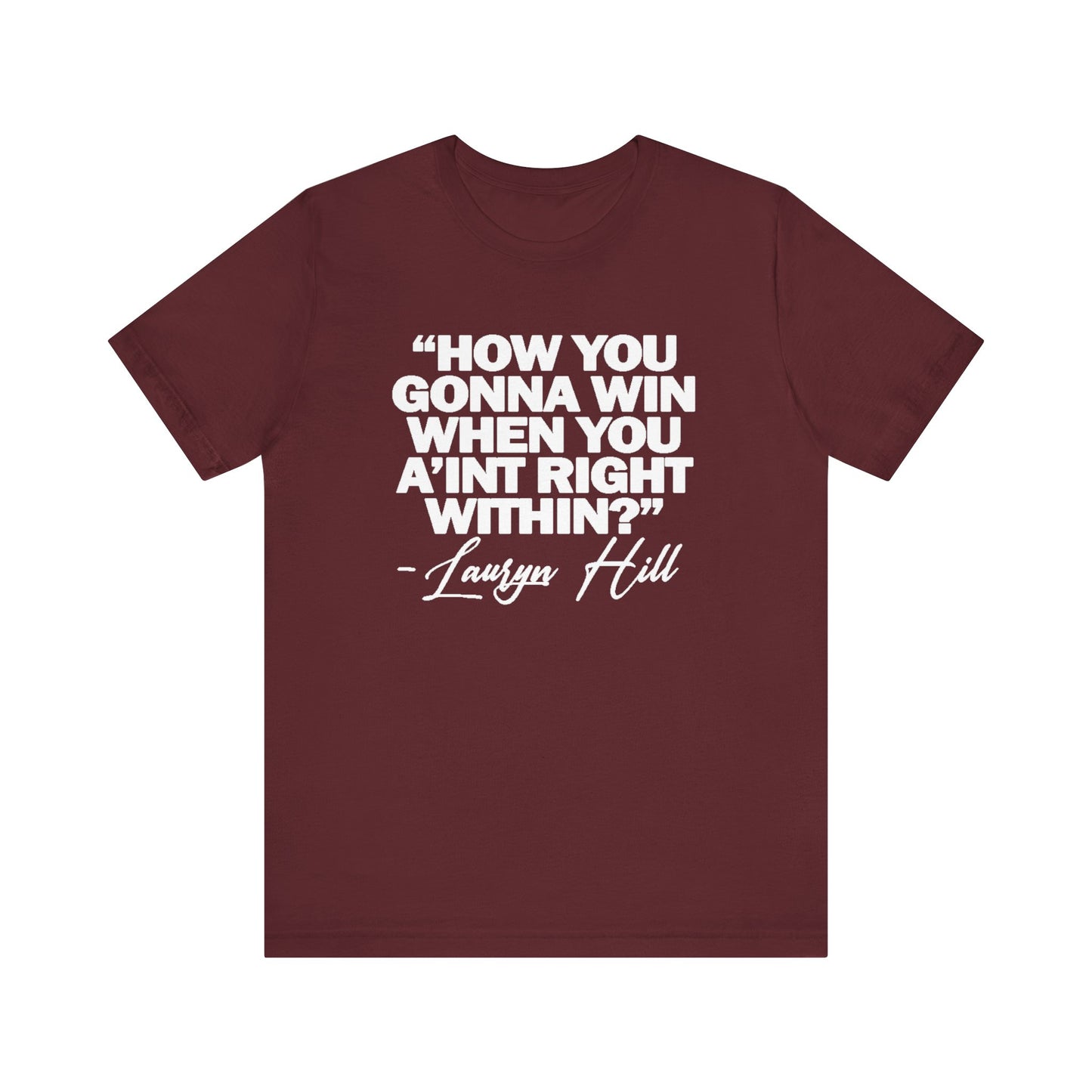 How You Gonna Win: Kings' Jersey Short Sleeve Tee