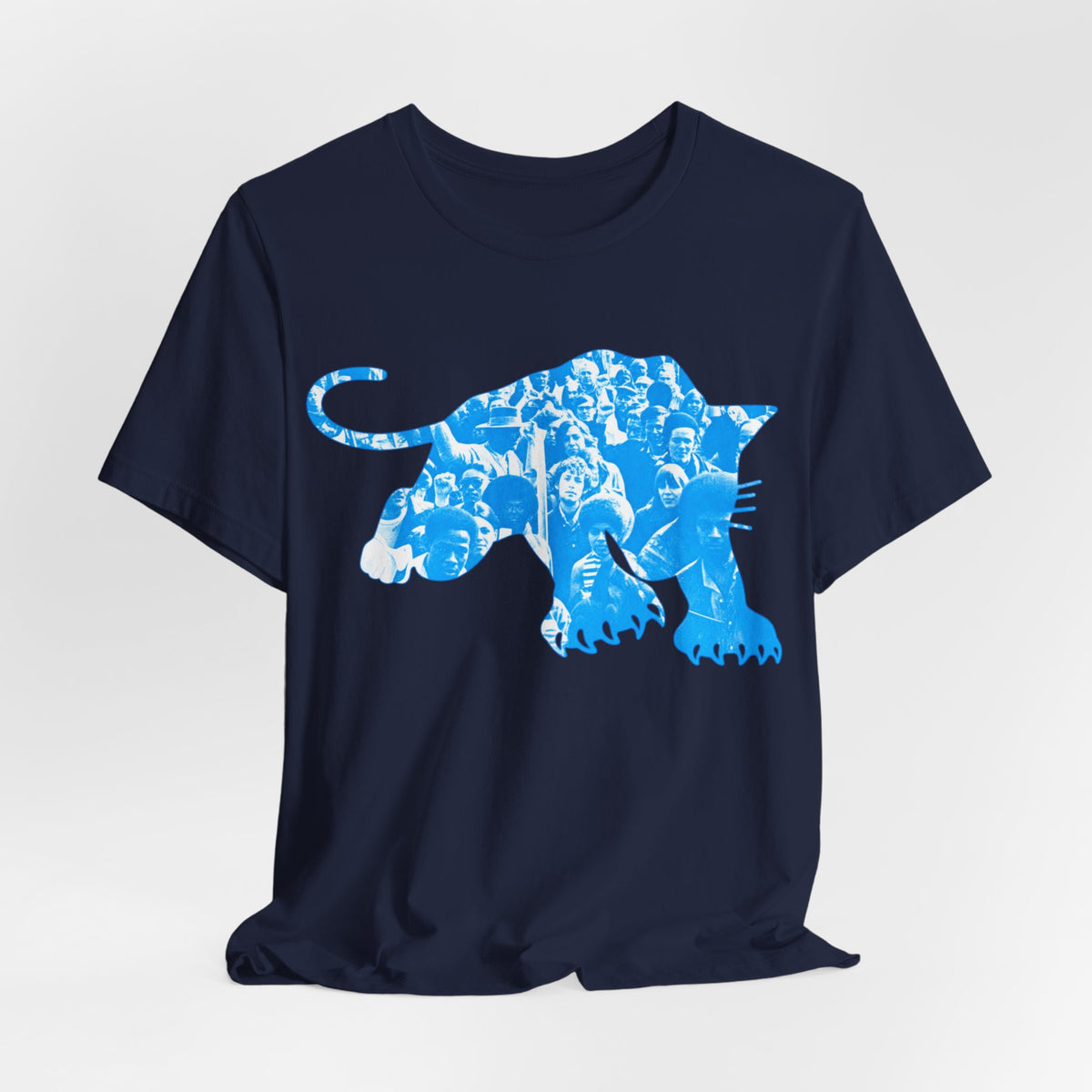Power to the People/Panther: Unisex Jersey Short Sleeve Tee