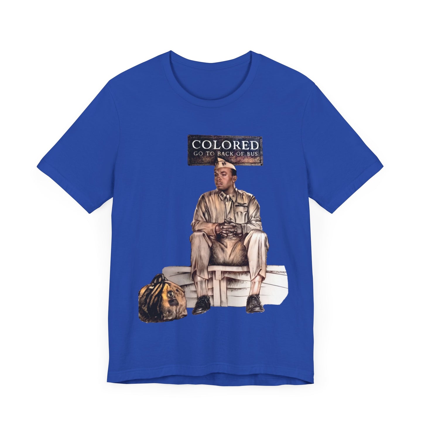 Black Veterans: Unisex Jersey Short Sleeve Tee