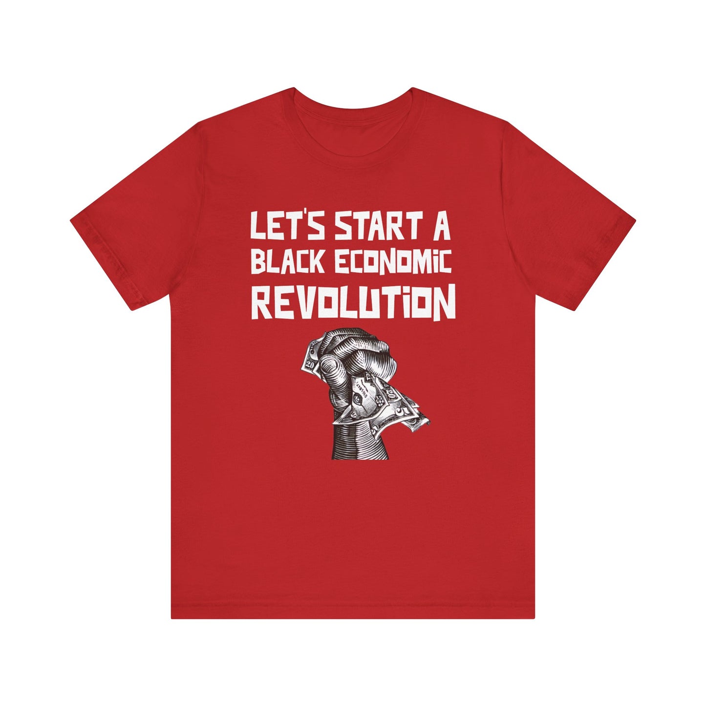 Black Economic Revolution: Unisex Jersey Short Sleeve Tee