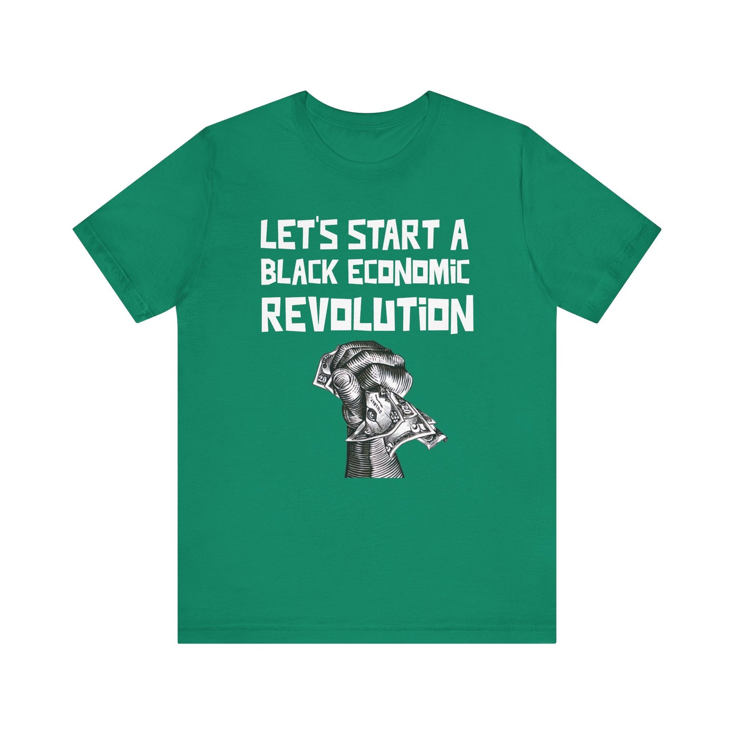 Black Economic Revolution: Unisex Jersey Short Sleeve Tee