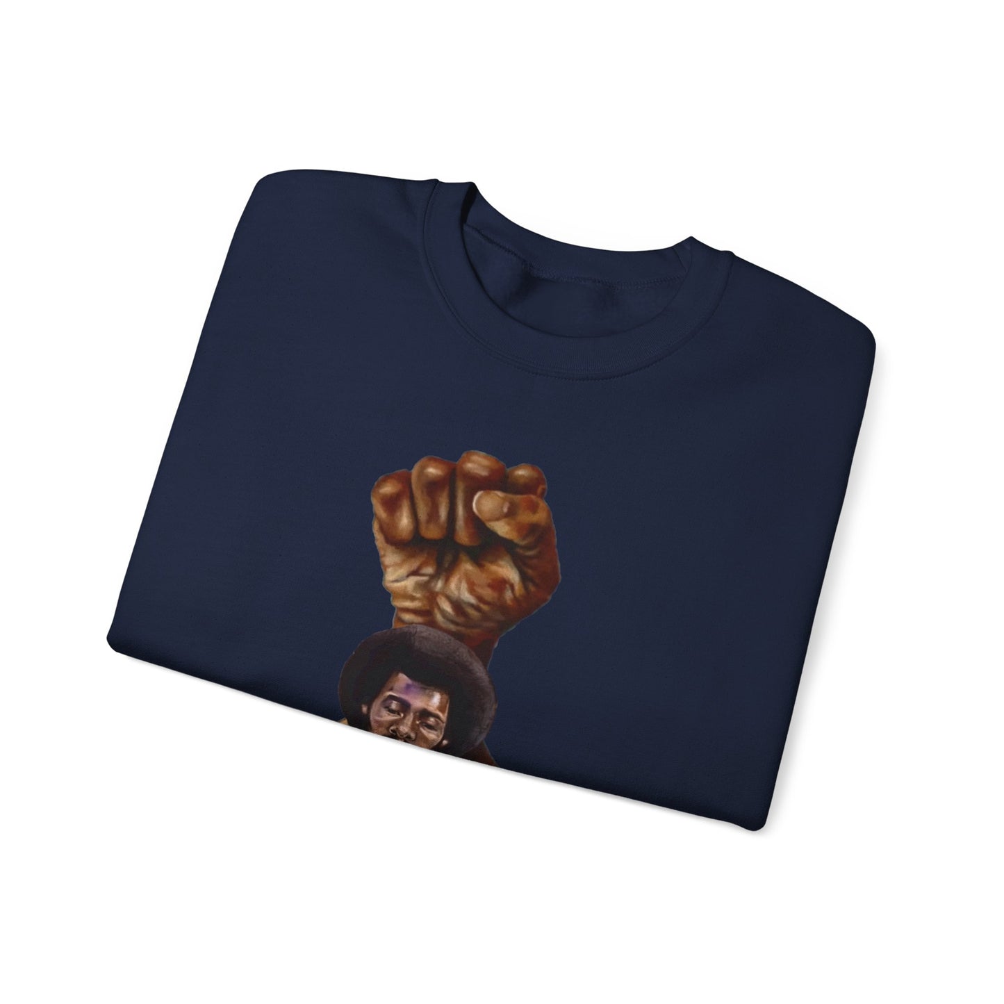 Afro Power: Crewneck Sweatshirt - Unisex Heavy Blend