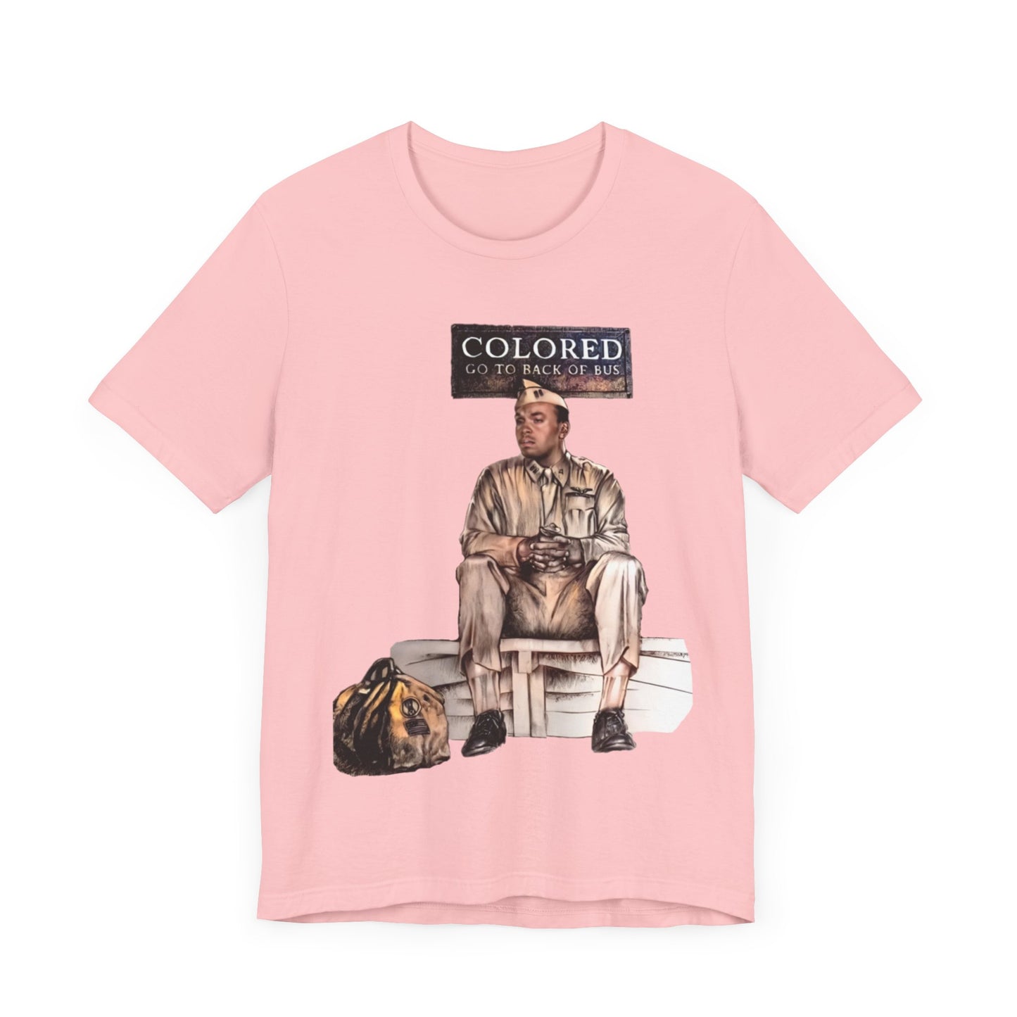 Black Veterans: Unisex Jersey Short Sleeve Tee