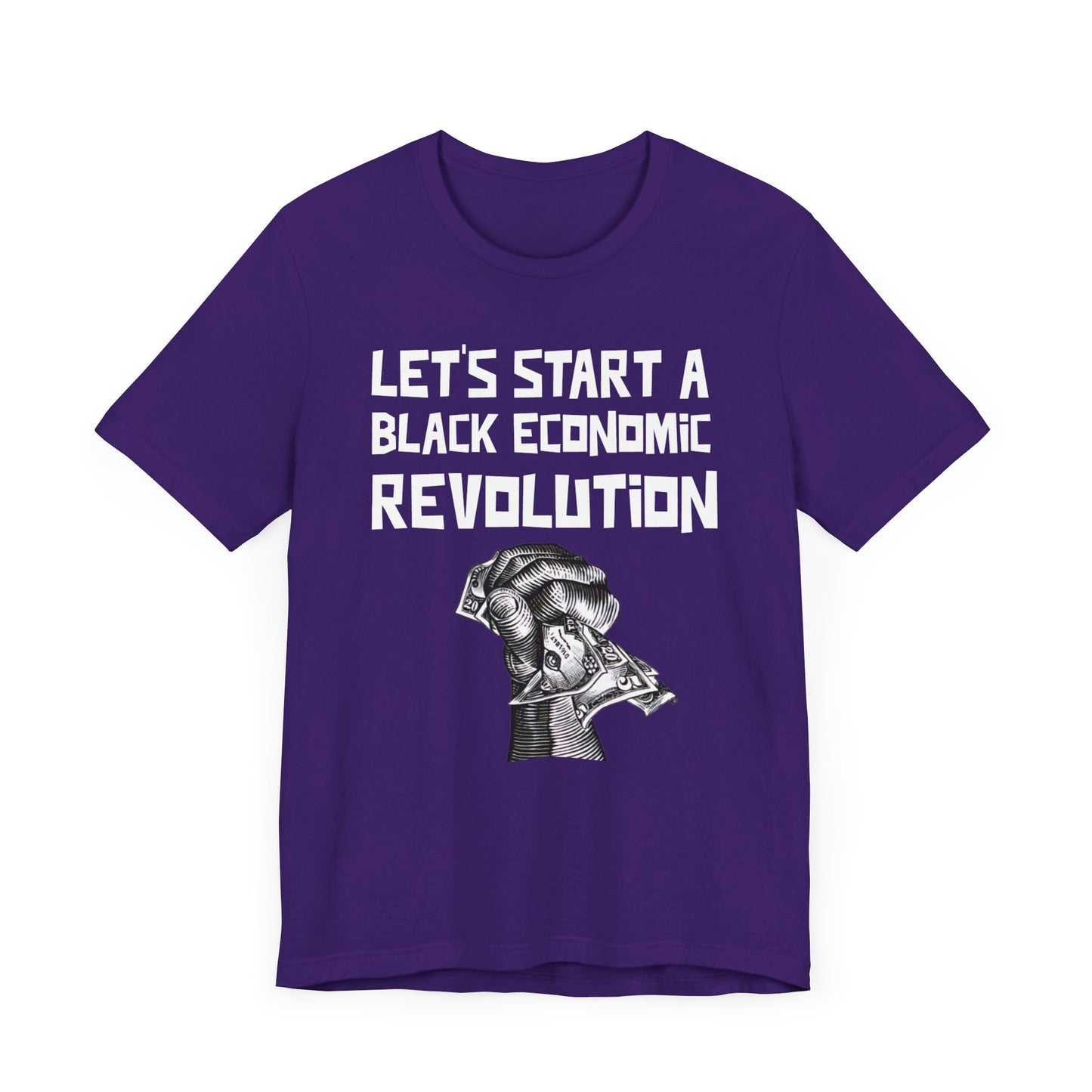 Black Economic Revolution: Unisex Jersey Short Sleeve Tee