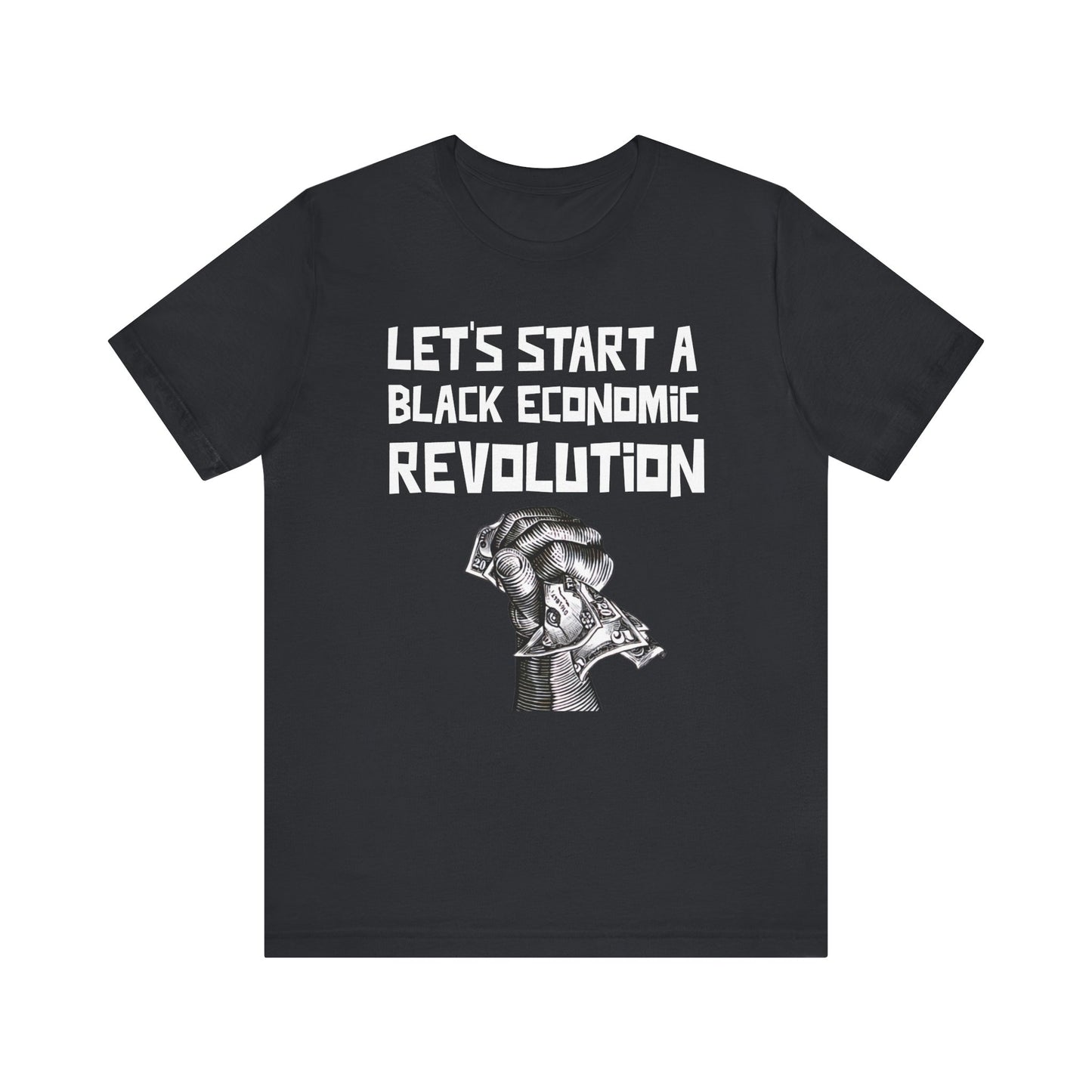 Black Economic Revolution: Unisex Jersey Short Sleeve Tee