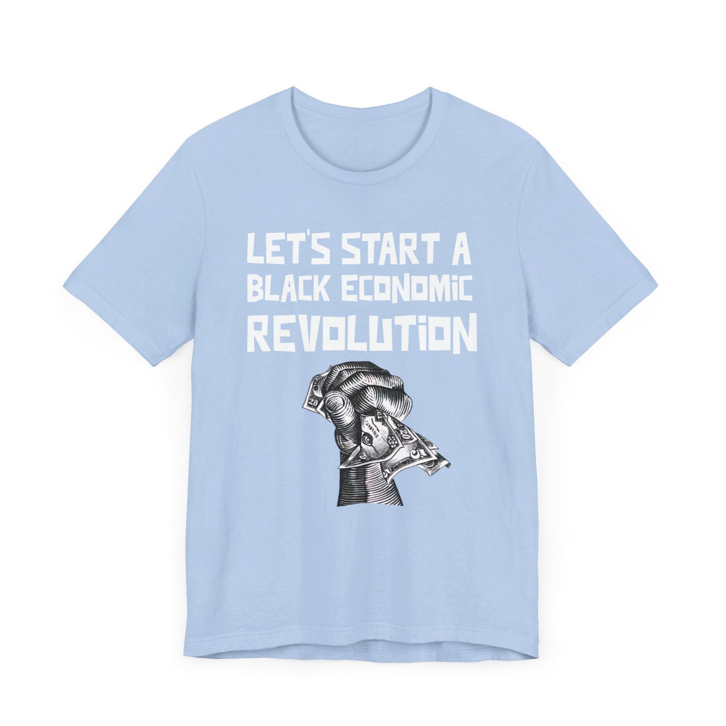 Black Economic Revolution: Unisex Jersey Short Sleeve Tee