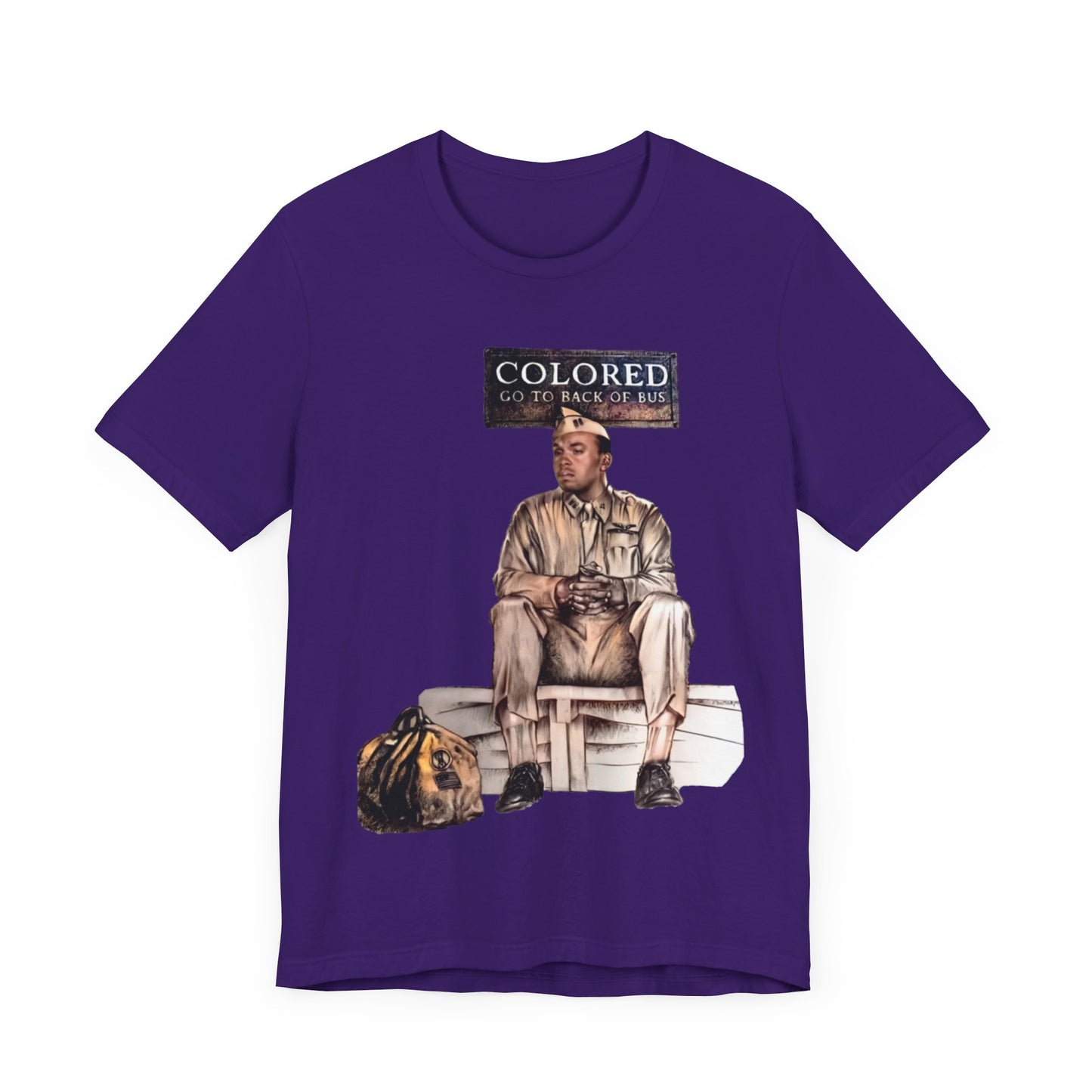 Black Veterans: Unisex Jersey Short Sleeve Tee