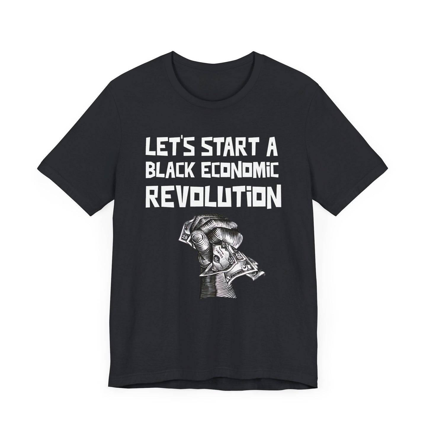 Black Economic Revolution: Unisex Jersey Short Sleeve Tee