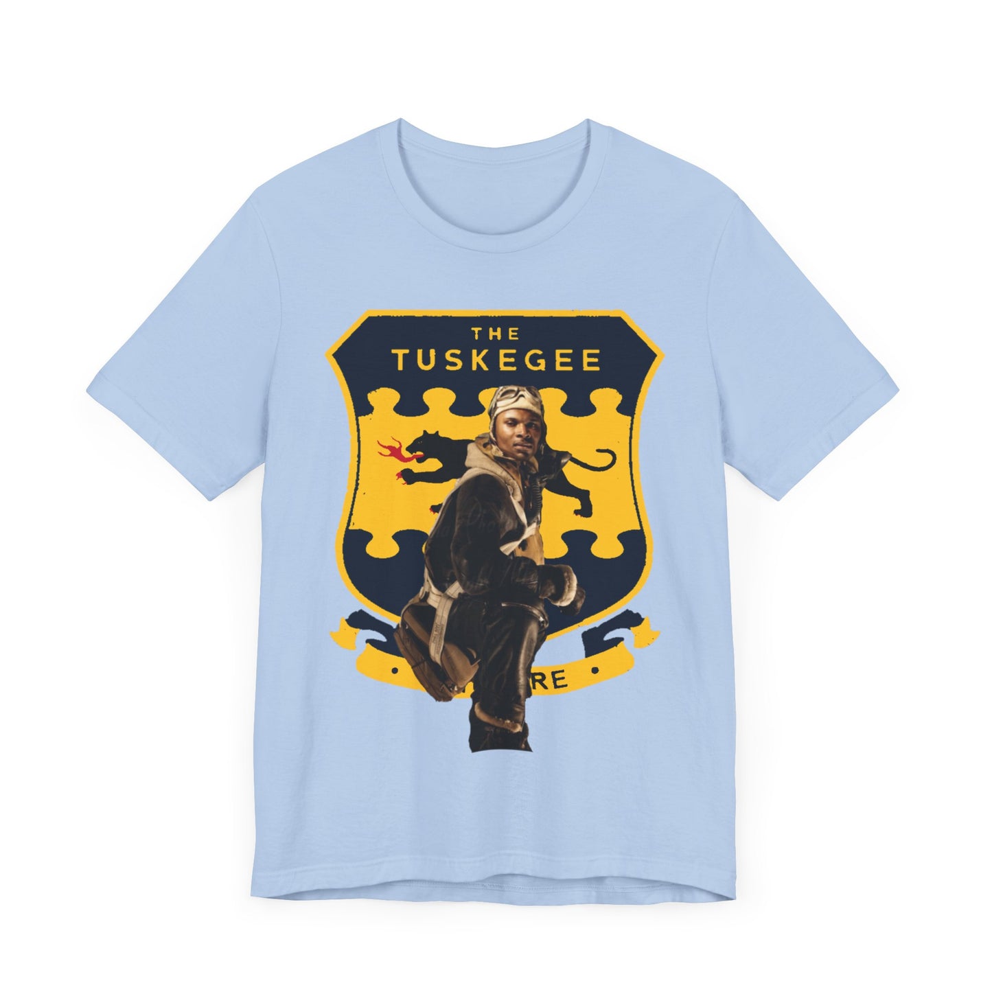 Tuskegee Airmen/Shield: Unisex Jersey Tee