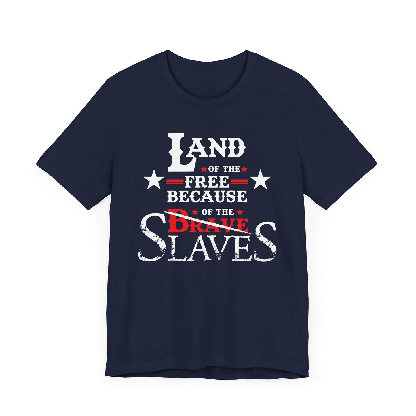 Because Of The Slaves: Kings' Jersey Short Sleeve Tee