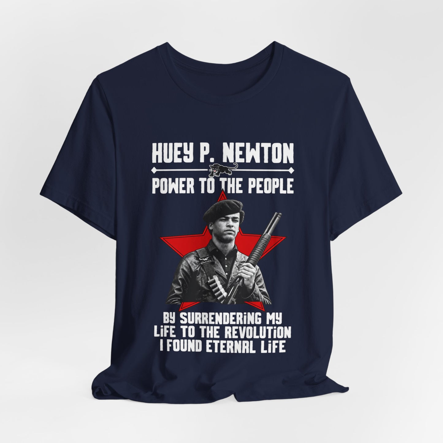 Dr. Huey P Newton: Unisex Jersey Short Sleeve Tee