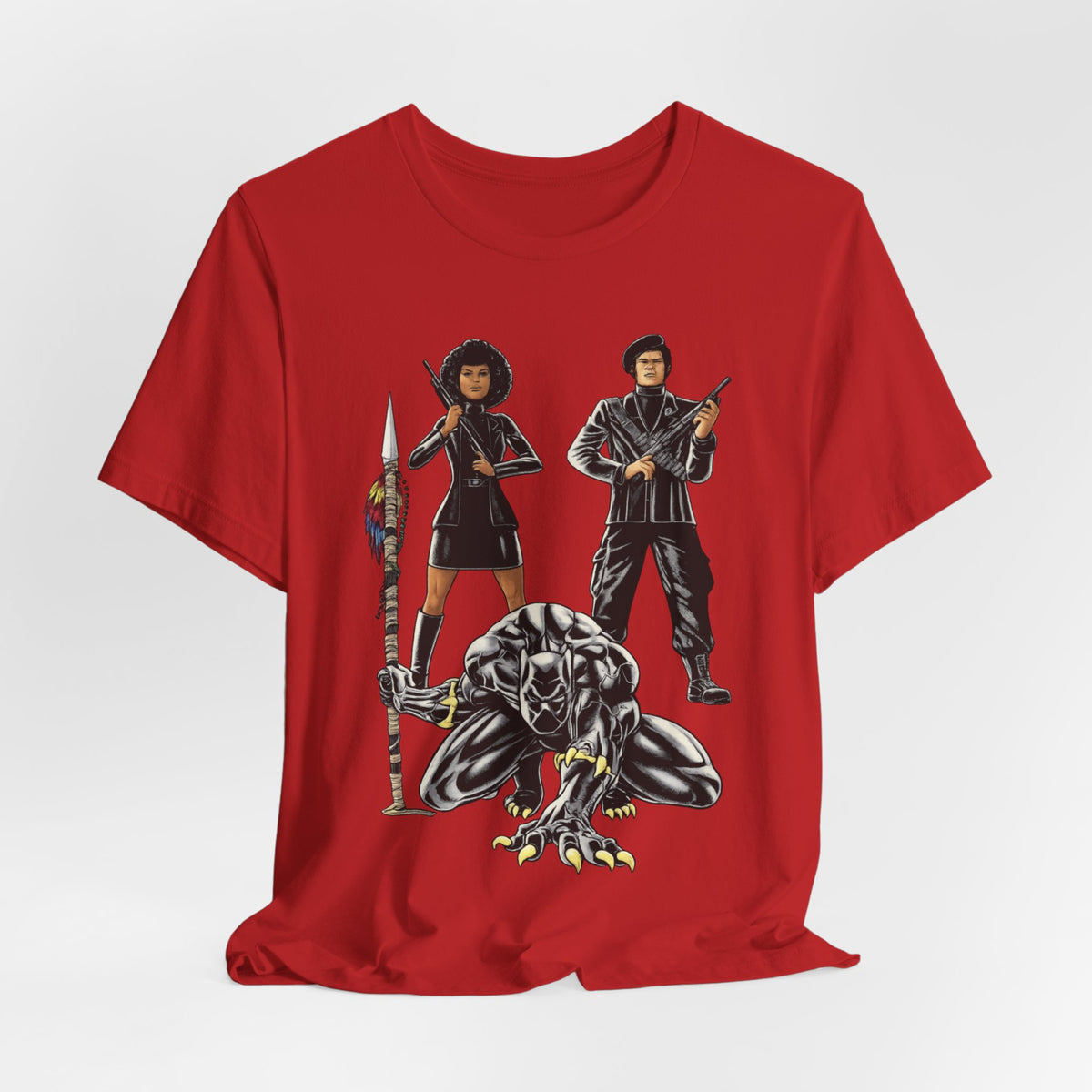 The Panthers: Unisex Jersey Short Sleeve Tee