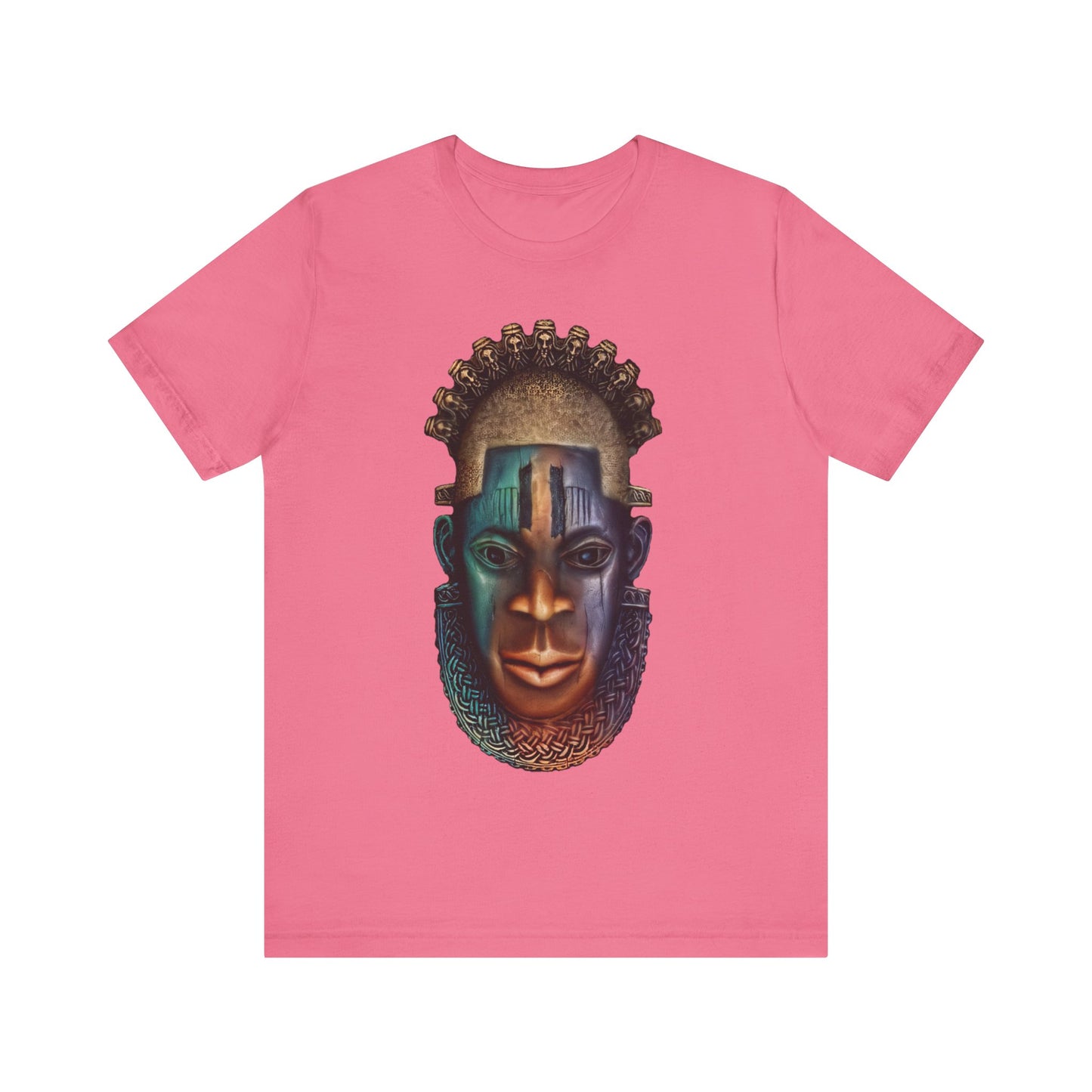 Queen Mother Mask: Unisex Jersey Short Sleeve Tee