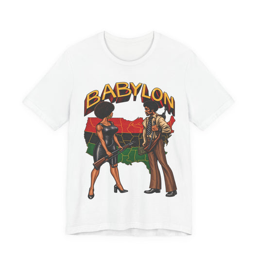 Black Babylon: Unisex Jersey Short Sleeve Tee