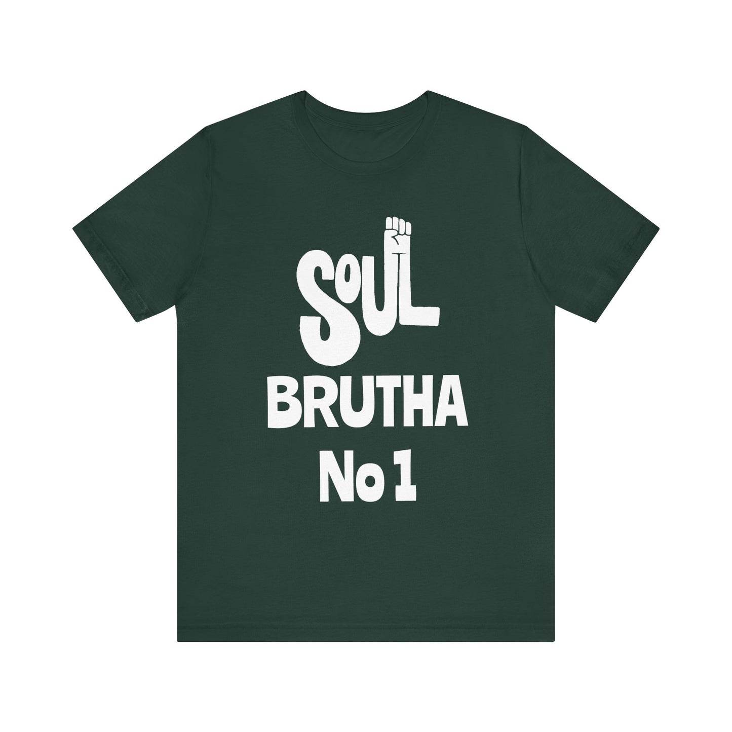 Soul Brutha No 1: Unisex Jersey Short Sleeve Tee