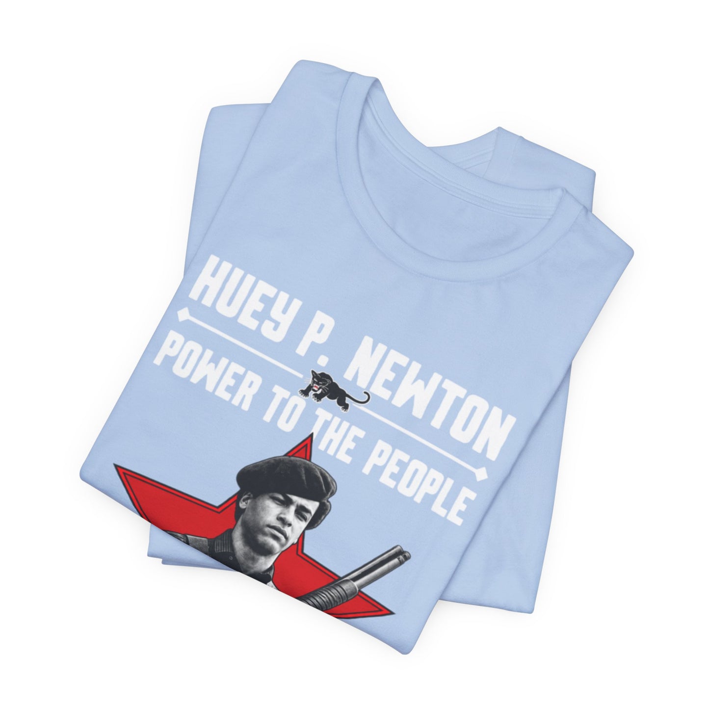 Dr. Huey P. Newton/Power to the People: Unisex Jersey Short Sleeve Tee