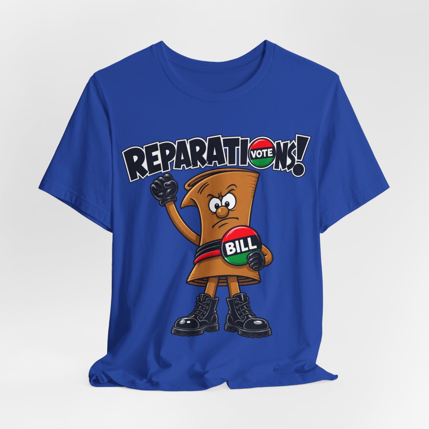 Reparations Bill: Unisex Jersey Short Sleeve Tee
