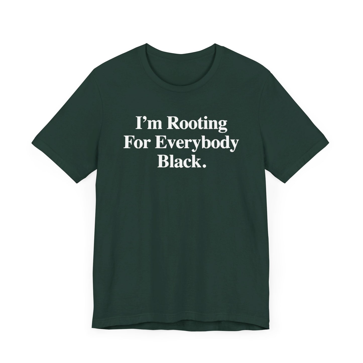 Rooting For Everyone Black: Kings' Jersey Short Sleeve Tee