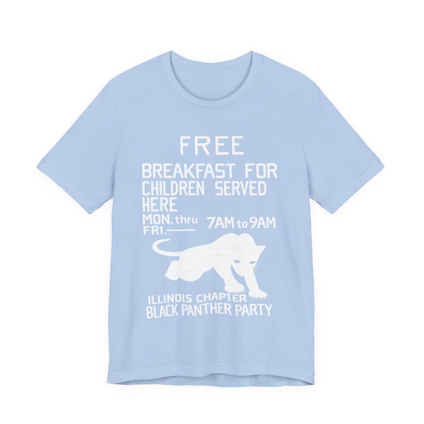 Free Breakfast Program: Unisex Jersey Short Sleeve Tee