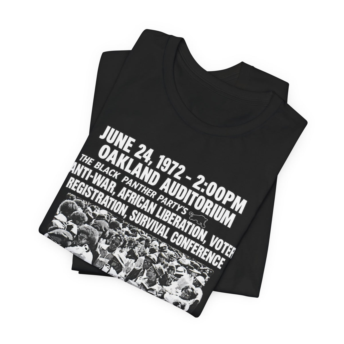 Black Panther Activism: Unisex Jersey Short Sleeve Tee