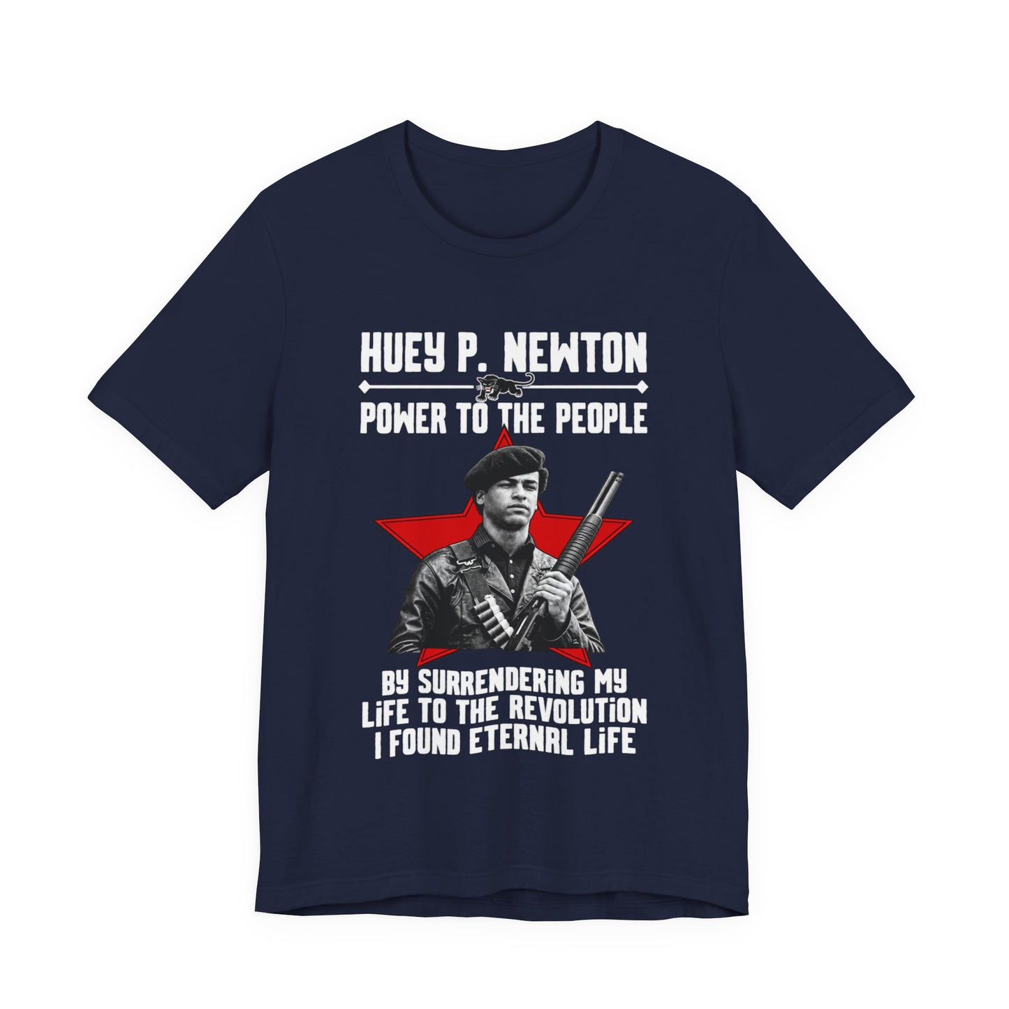 Dr. Huey P Newton: Unisex Jersey Short Sleeve Tee