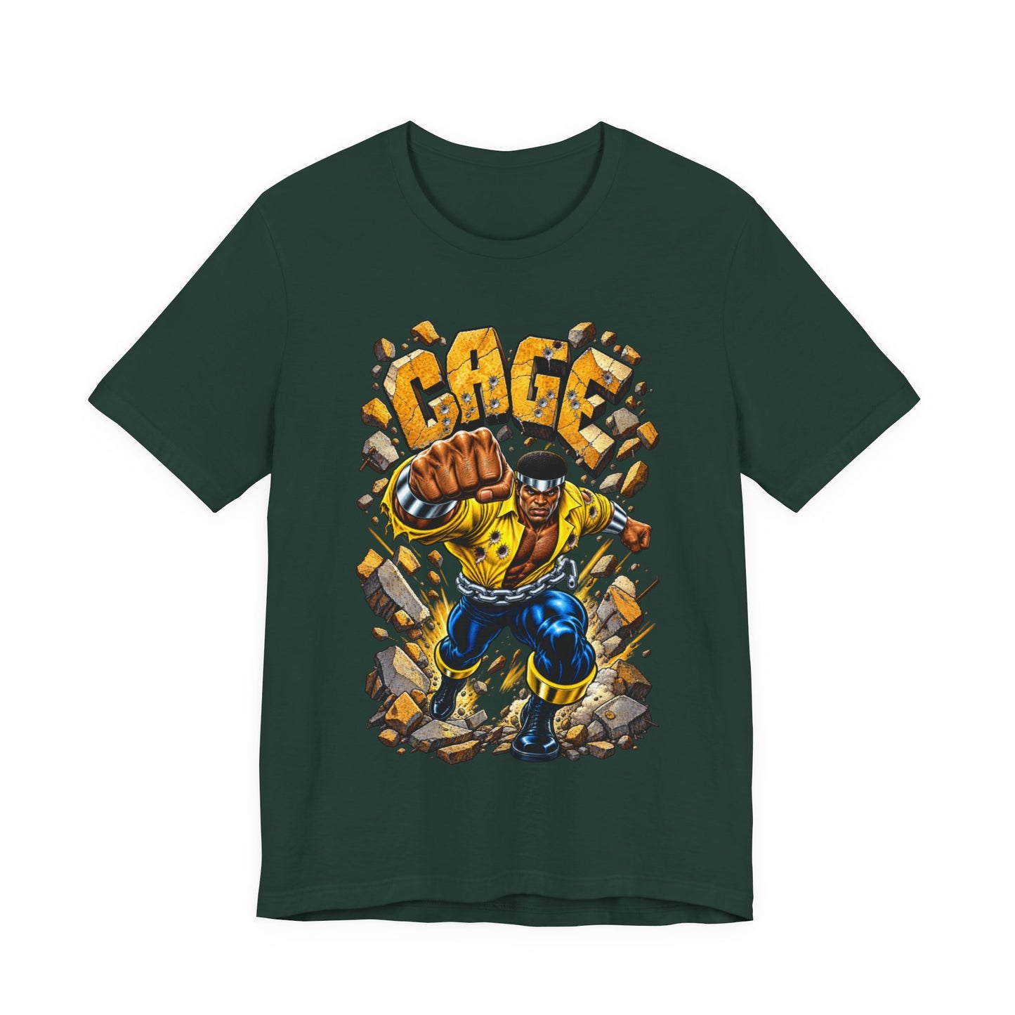 Luke Cage: Unisex Jersey Short Sleeve Tee