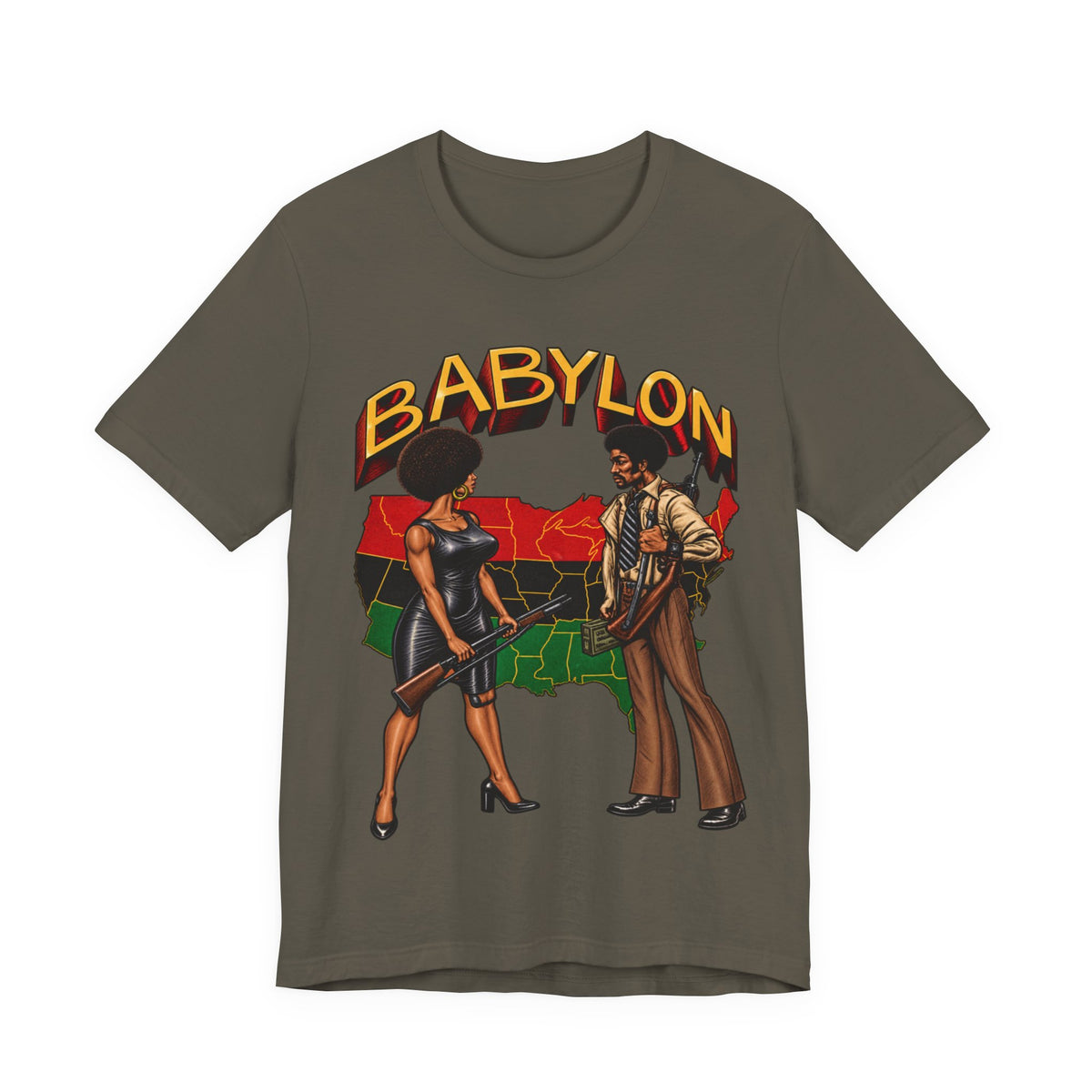 Black Babylon: Unisex Jersey Short Sleeve Tee
